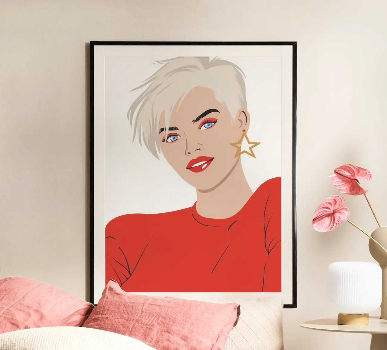 Sguardo radioso e ribelle poster da Selene Shade