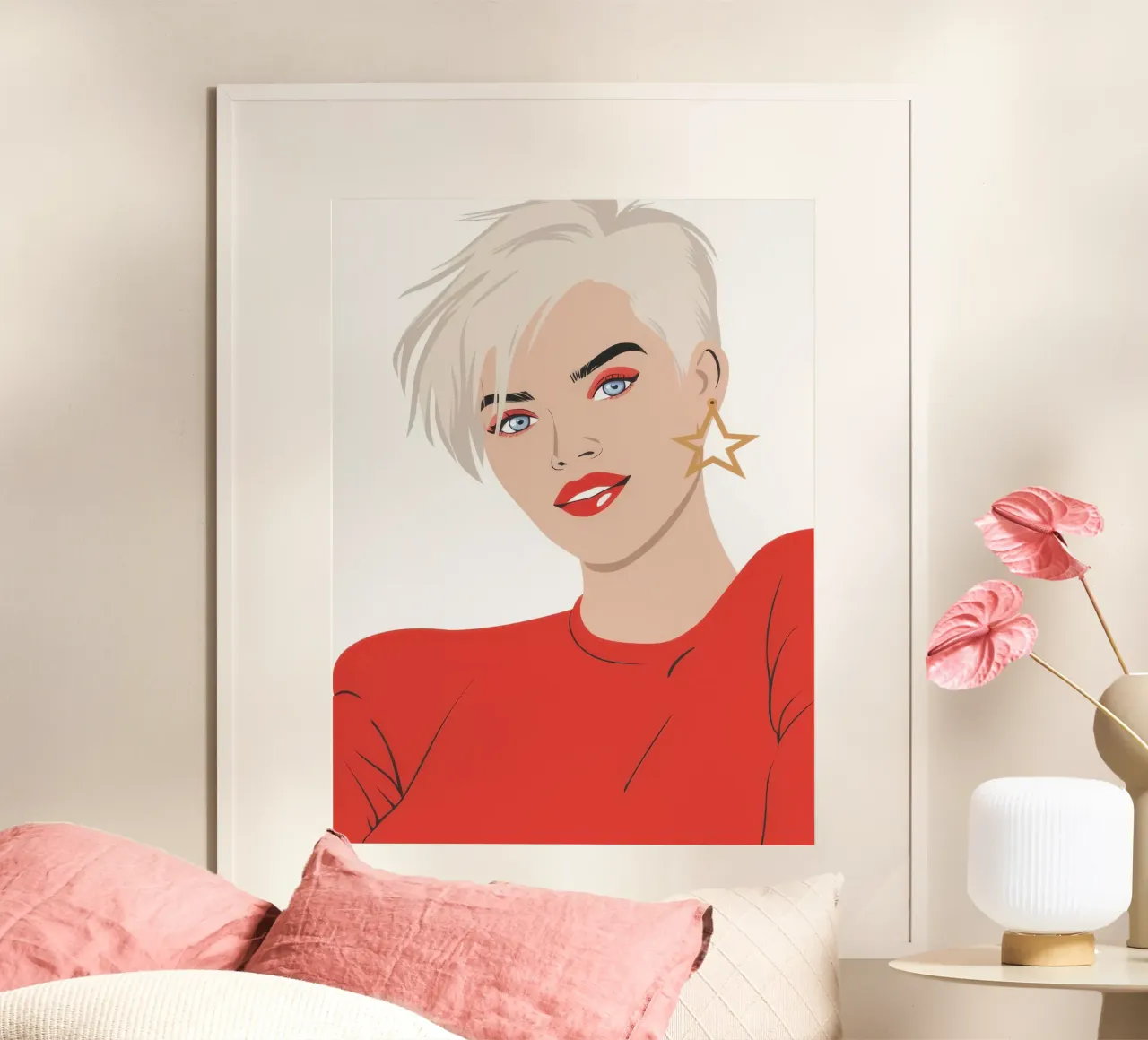 Sguardo radioso e ribelle poster da Selene Shade