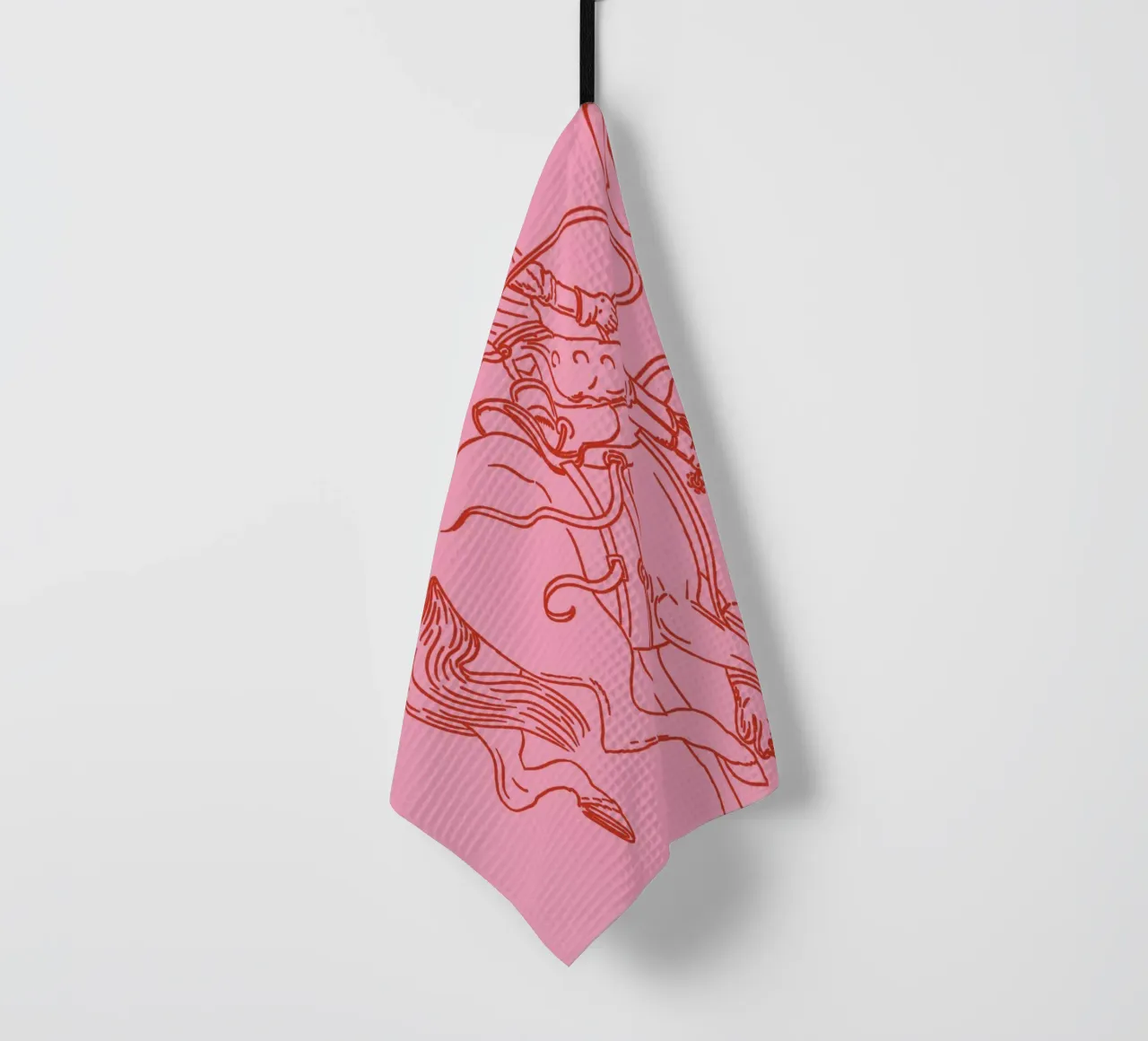 HeeHaw tea towel by Asha Designs
