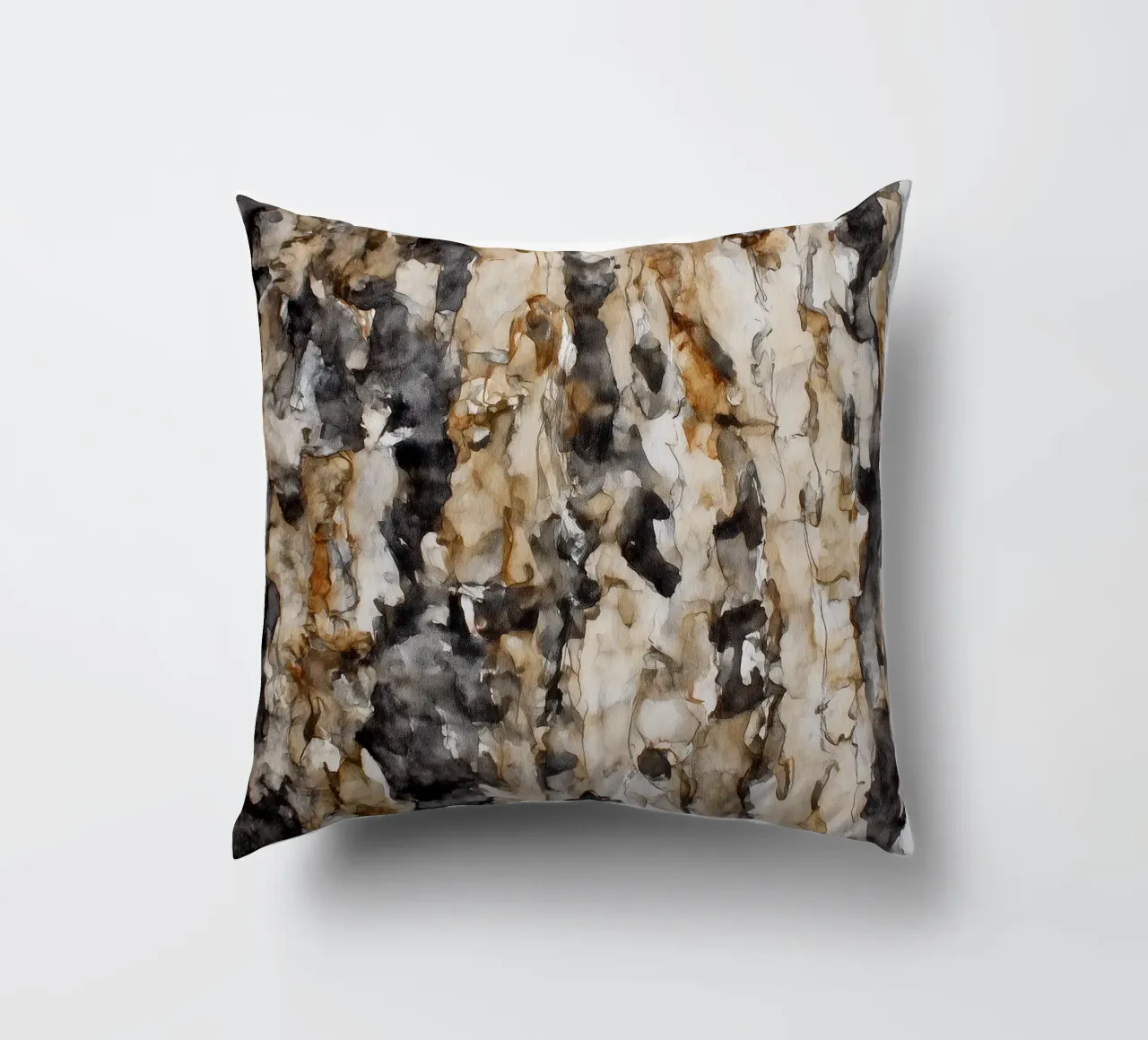 Bark & Pattern: Studies in Texture 1 decorative cushion by Luke Wilder Studio
