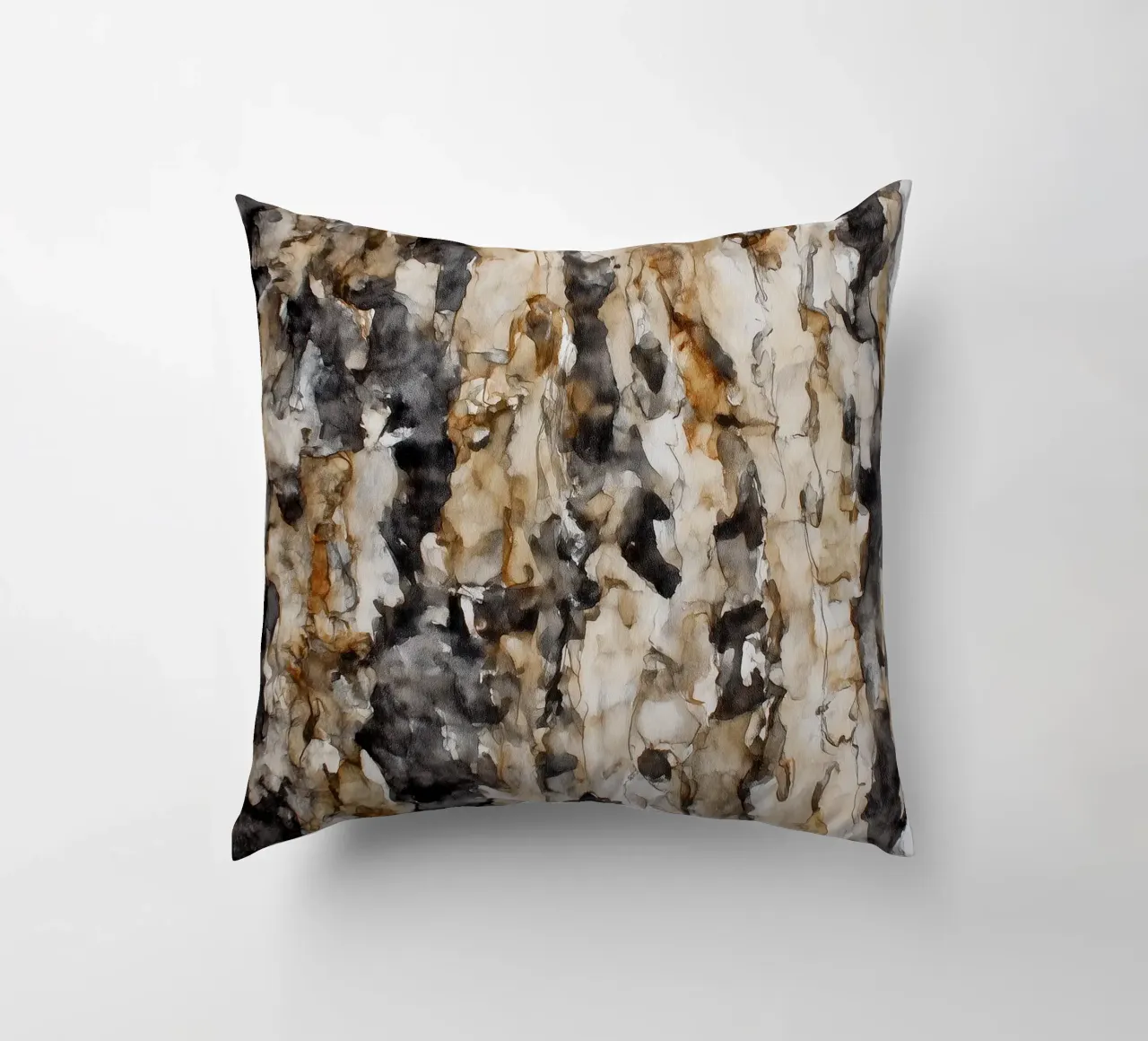Bark & Pattern: Studies in Texture 1 decorative cushion by Luke Wilder Studio