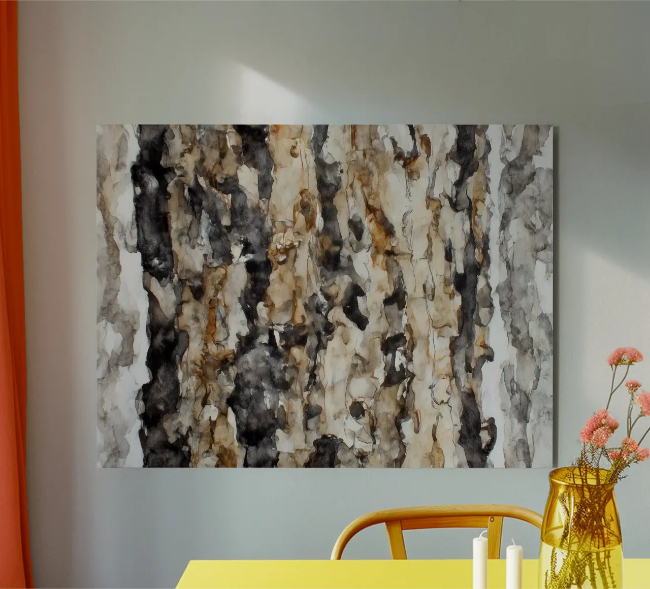 Bark & Pattern: Studies in Texture 1 Alu-Dibond von Luke Wilder Studio