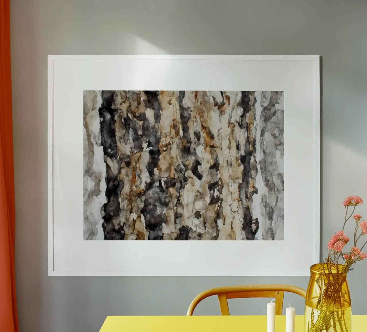 Bark & Pattern: Studies in Texture 1 hahnemühle by Luke Wilder Studio