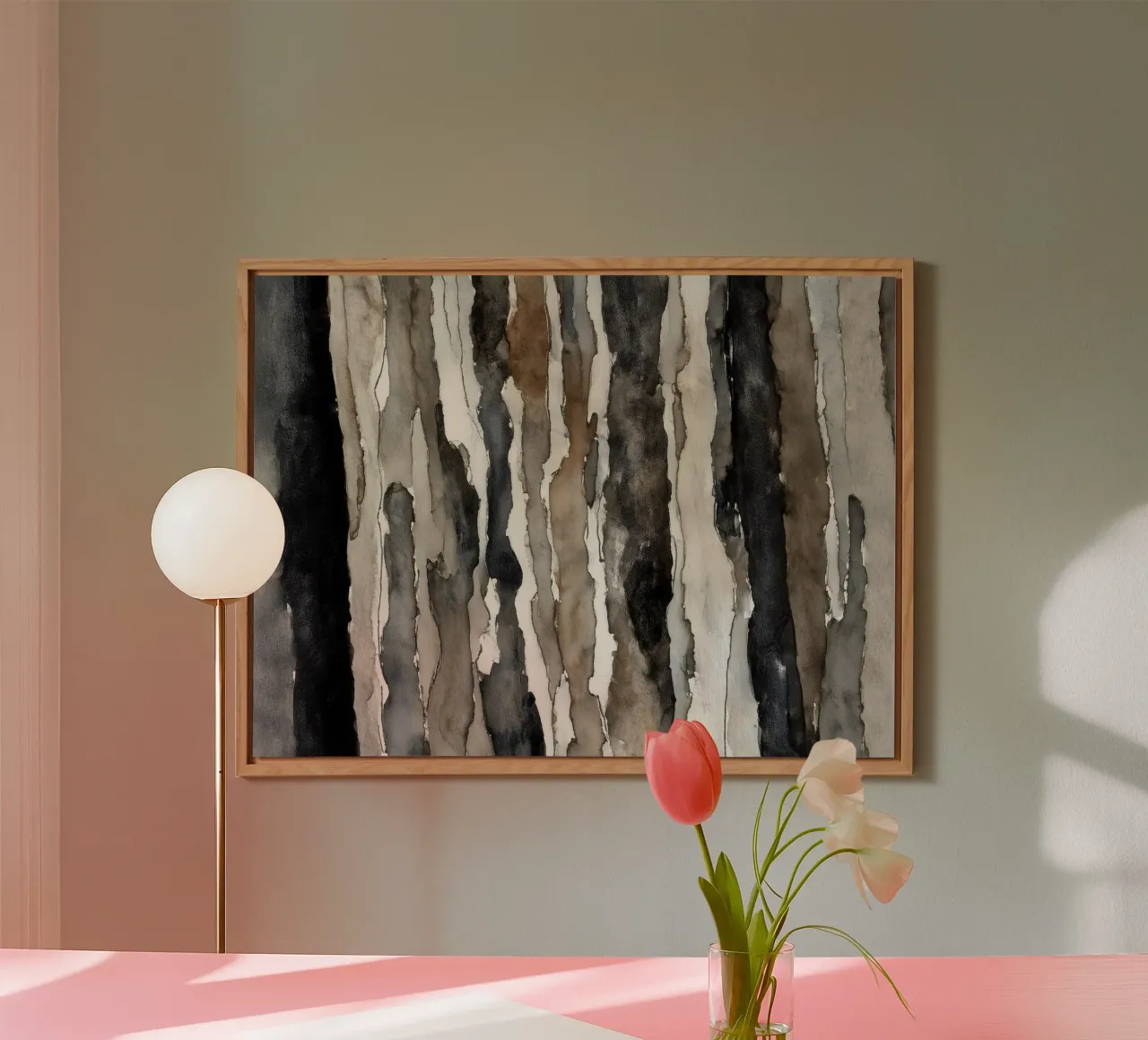 Bark & Pattern: Studies in Texture 2 Alu-Dibond von Luke Wilder Studio