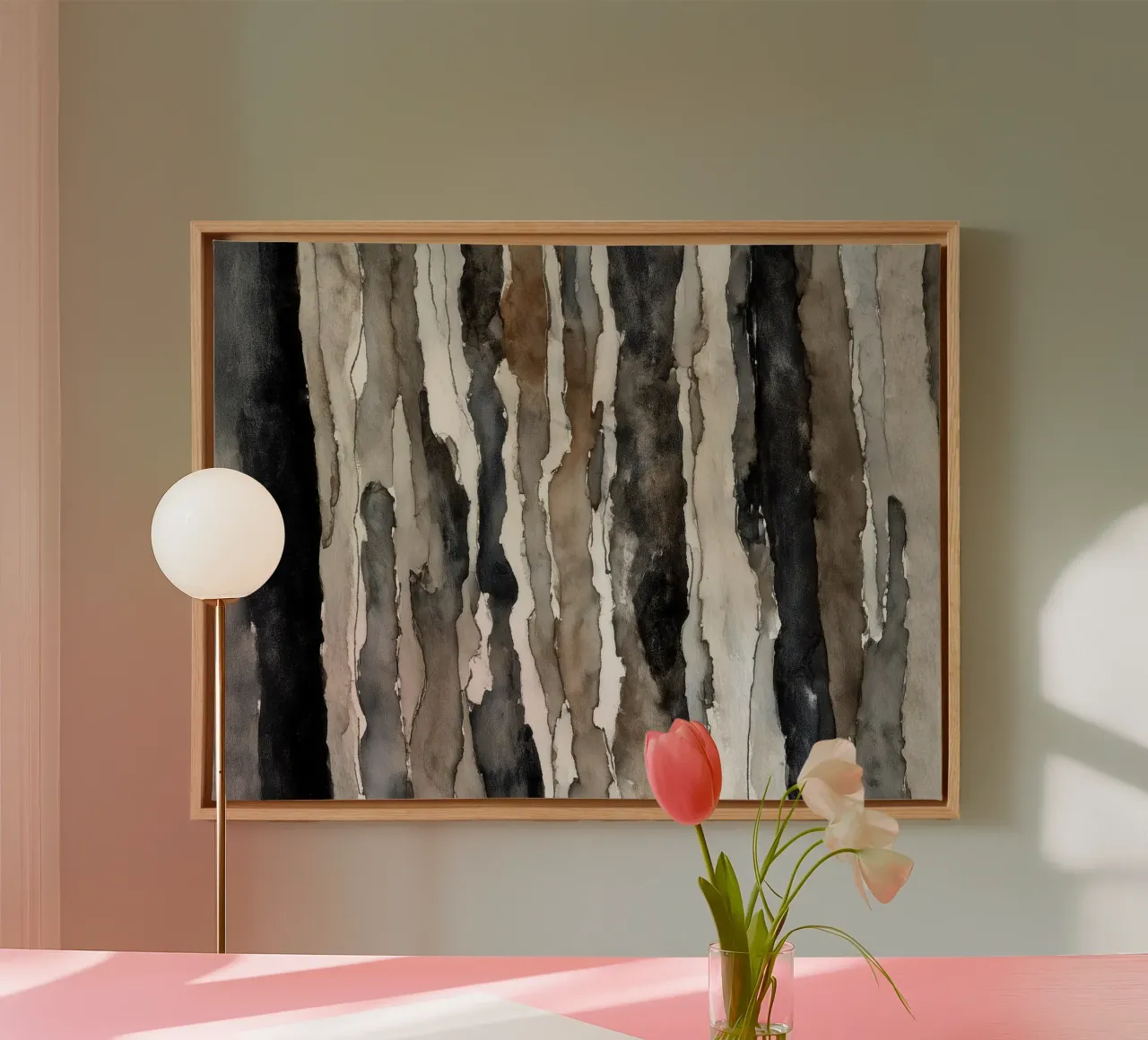 Bark & Pattern: Studies in Texture 2 canvas by Louise Wilder Studio