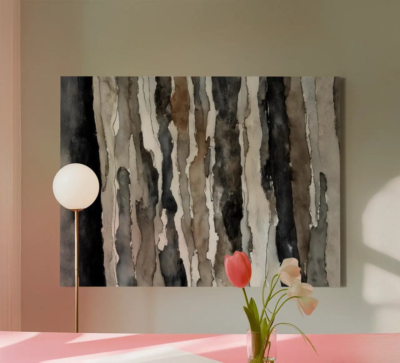 Bark & Pattern: Studies in Texture 2 canvas by Louise Wilder Studio