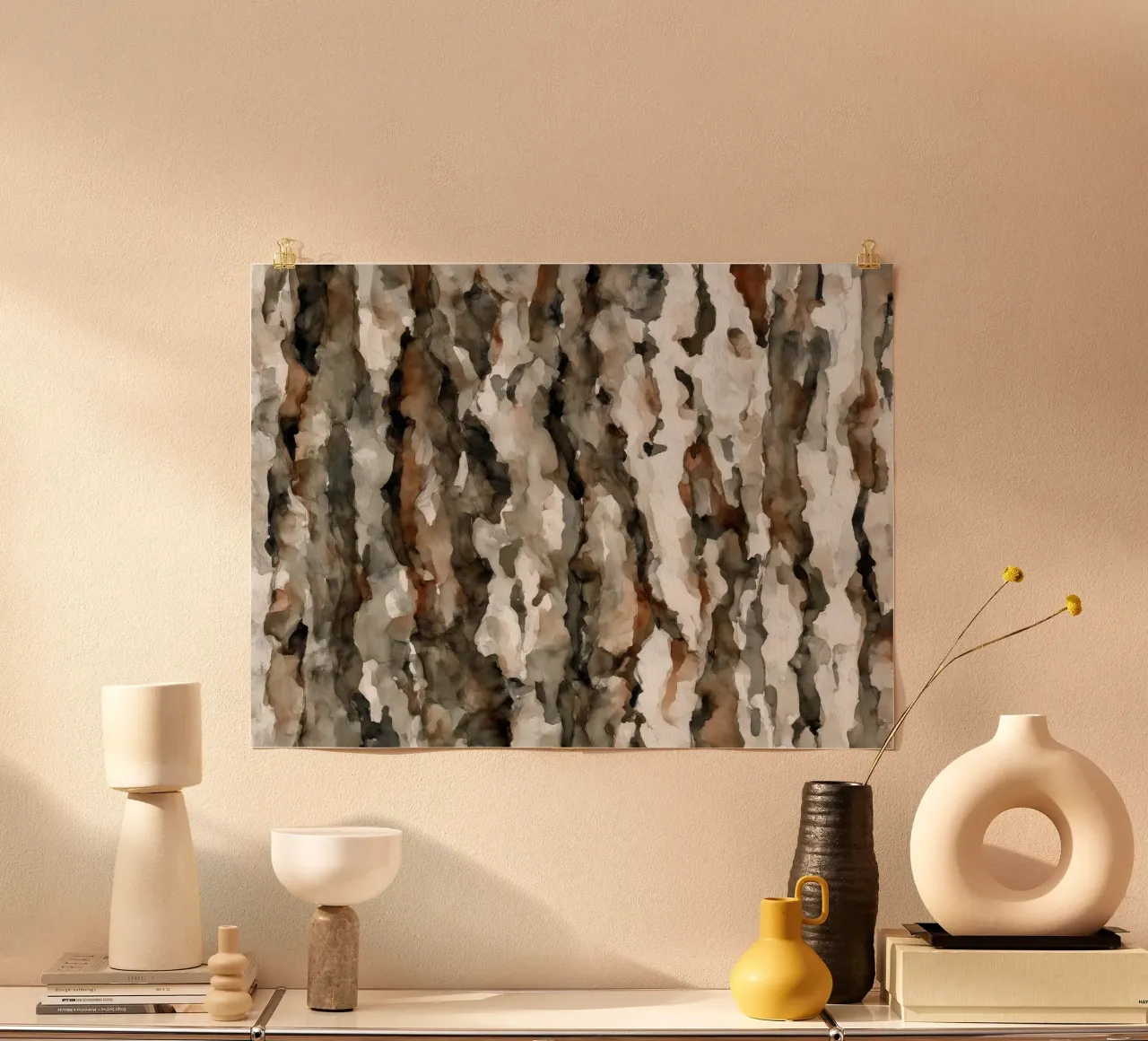 Bark & Pattern: Studies in Texture 3 Hahnemühle von Louise Wilder Studio