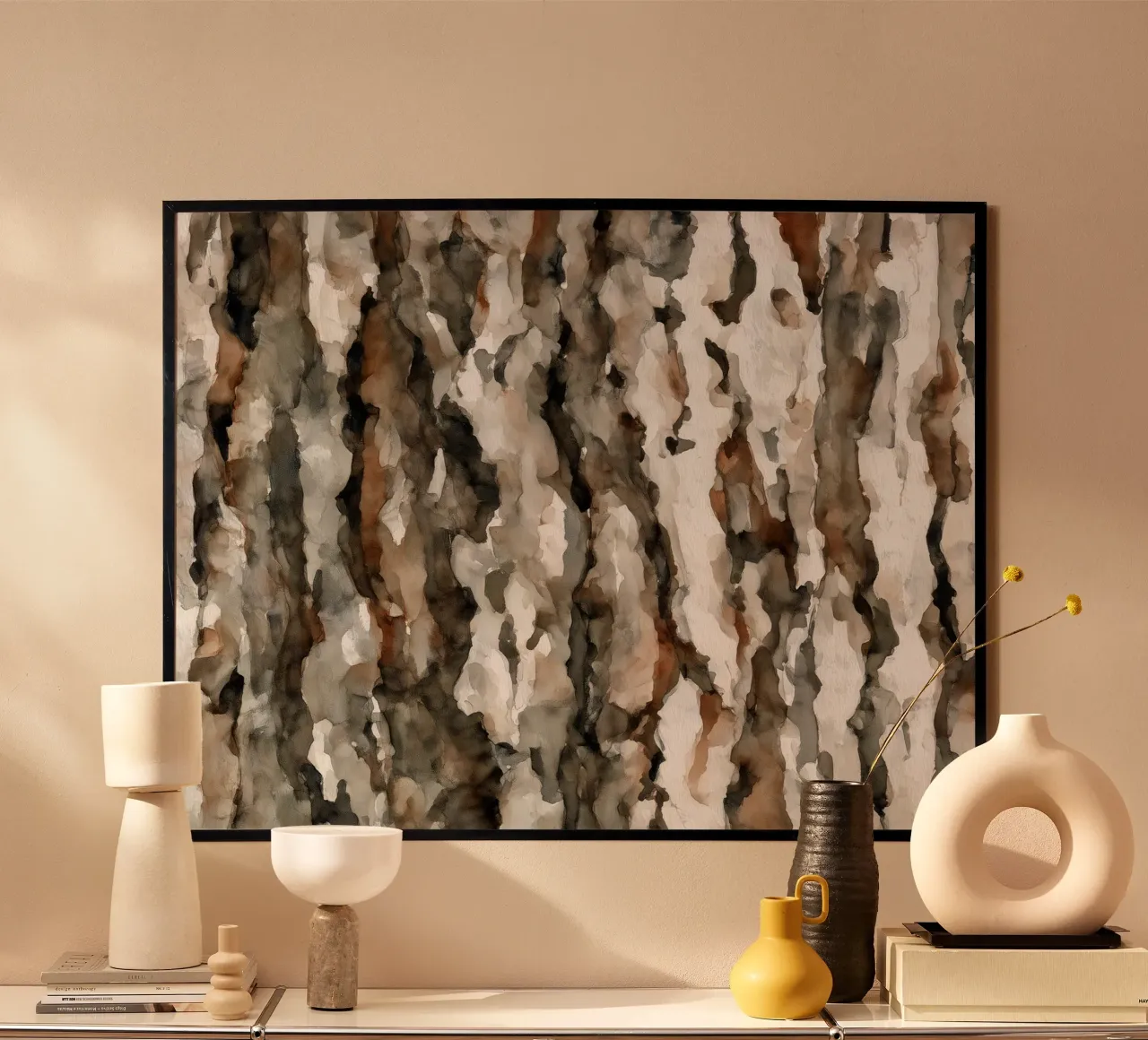 Bark & Pattern: Studies in Texture 3 Hahnemühle von Louise Wilder Studio