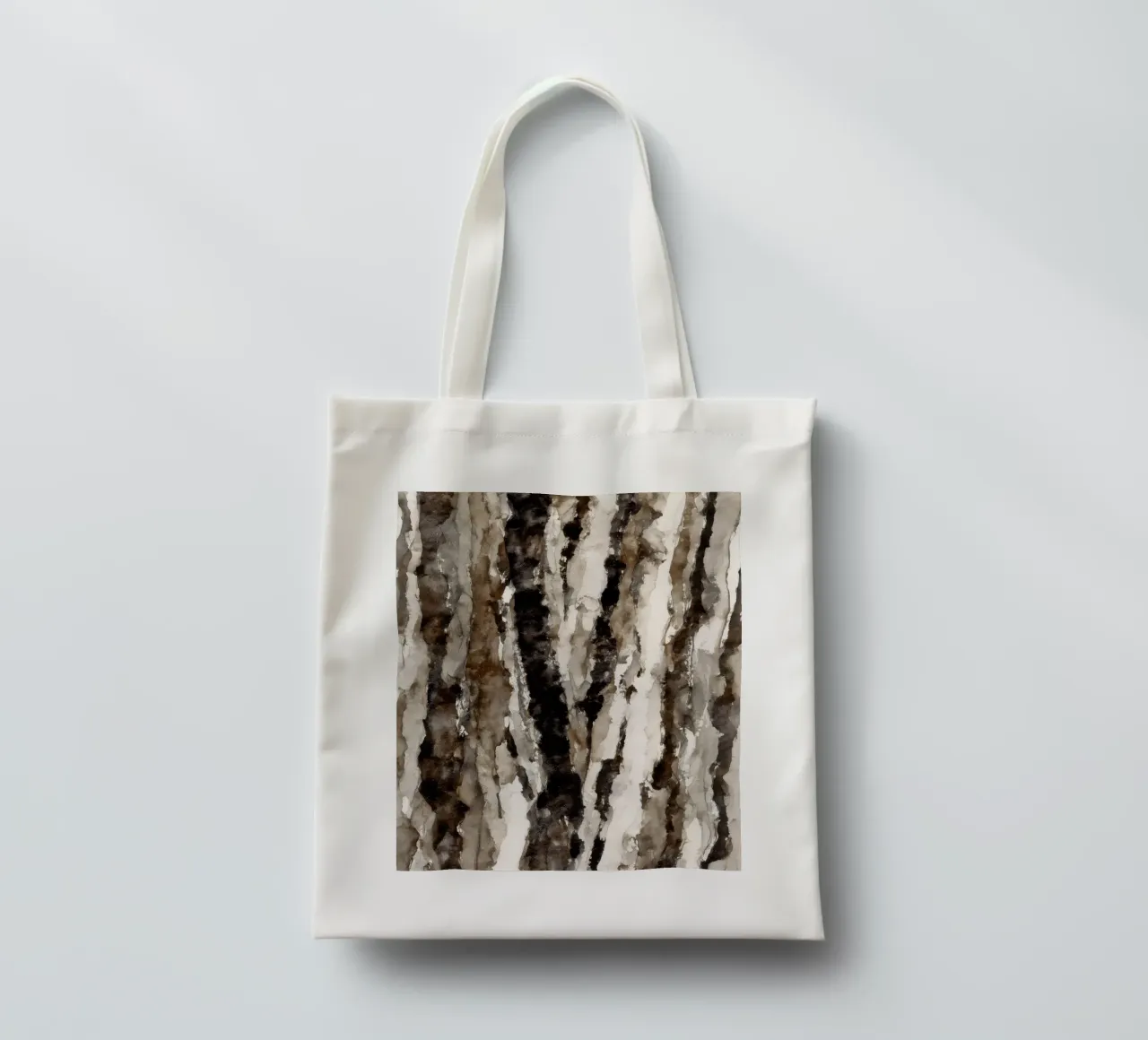 Bark & Pattern: Studies in Texture 4 Jutebeutel von Louise Wilder Studio