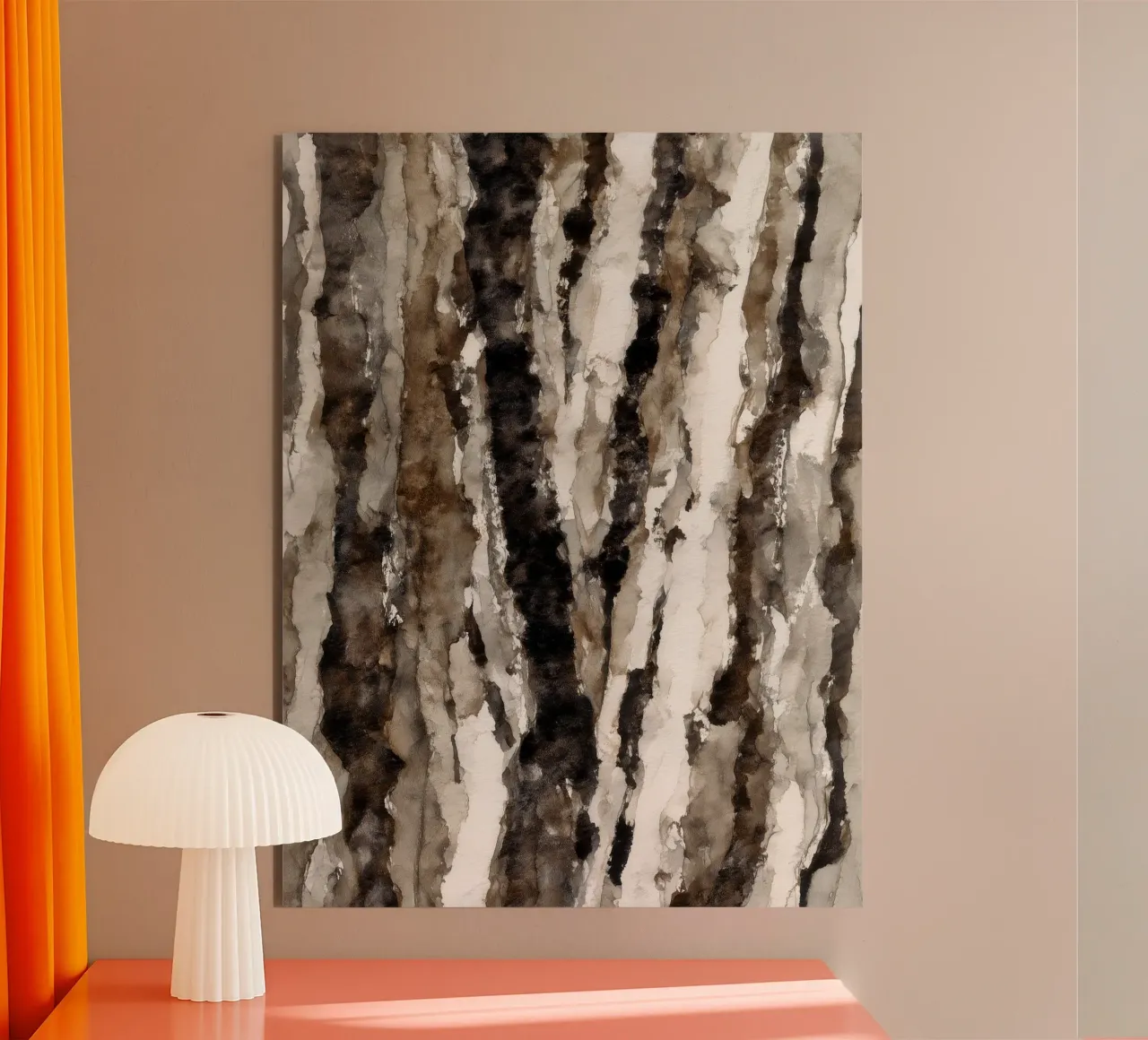 Bark & Pattern: Studies in Texture 4 Alu-Dibond von Louise Wilder Studio