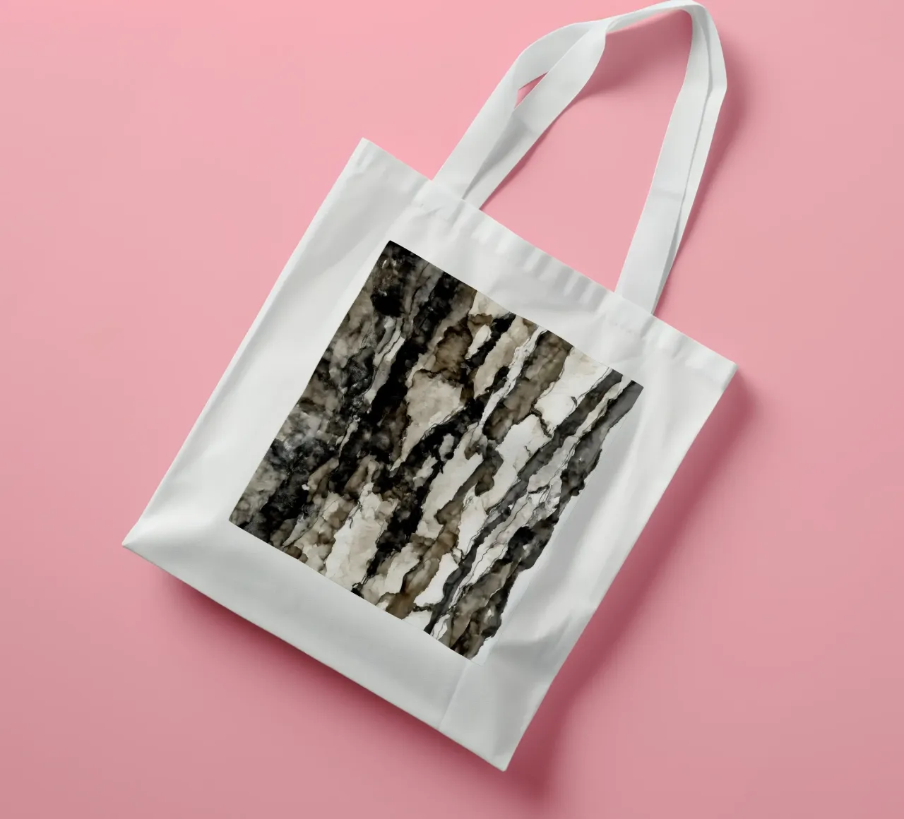 Bark & Pattern: Studies in Texture 5 Jutebeutel von Louise Wilder Studio