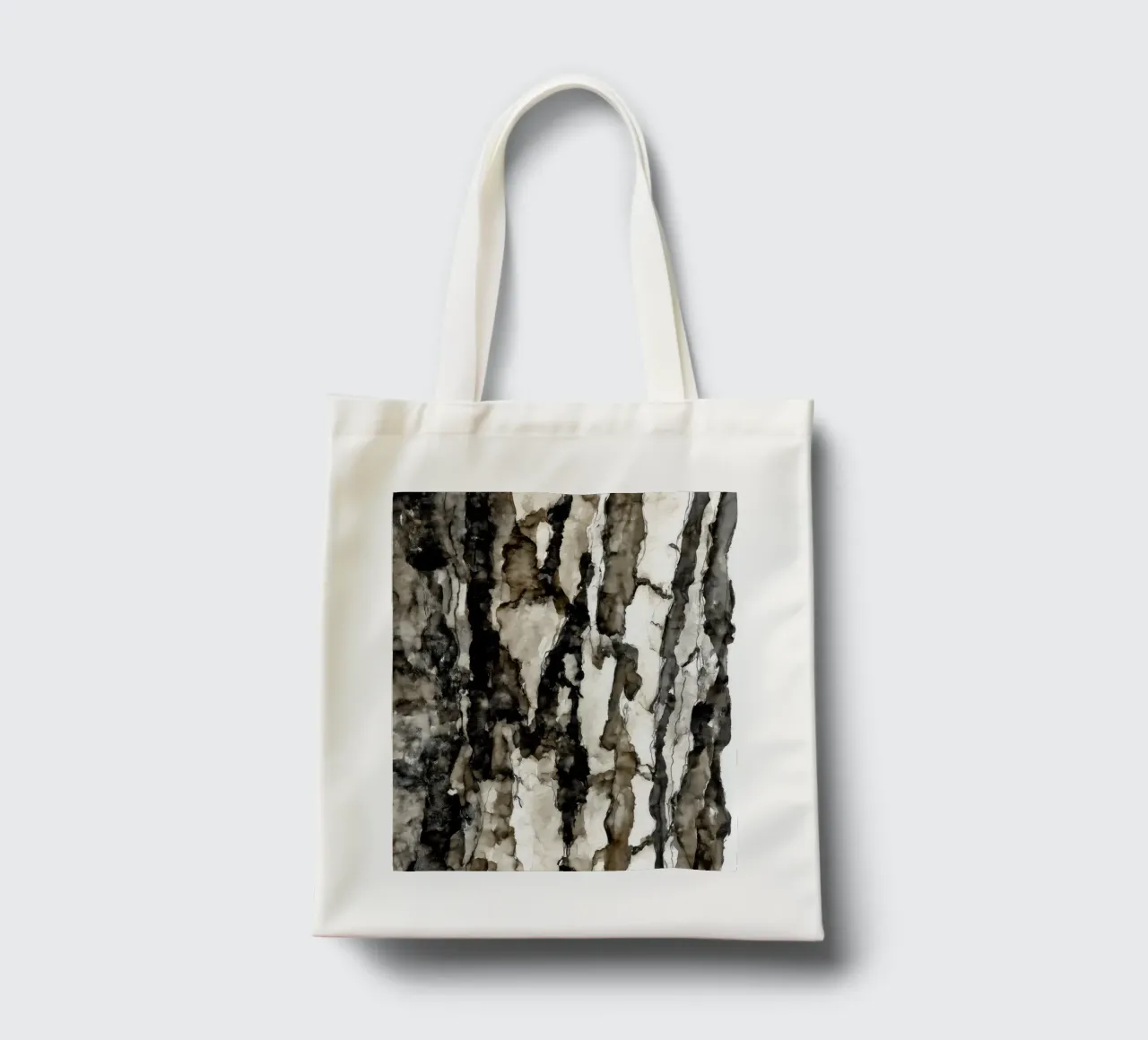 Bark & Pattern: Studies in Texture 5 Jutebeutel von Louise Wilder Studio