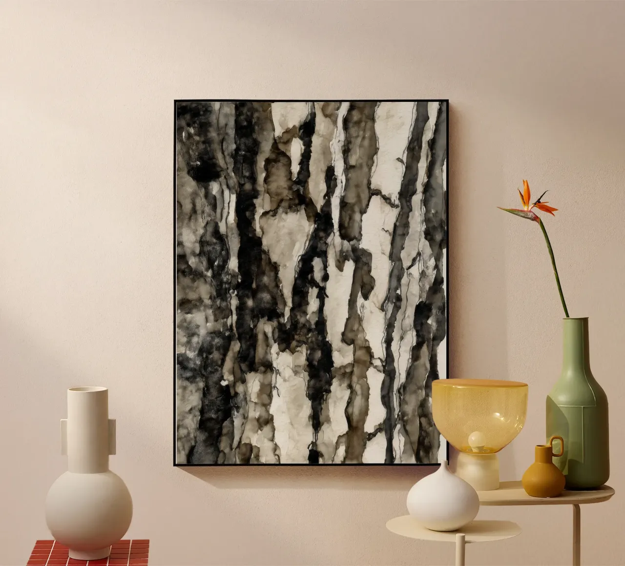 Bark & Pattern: Studies in Texture 5 Acryl-Glas von Luke Wilder Studio