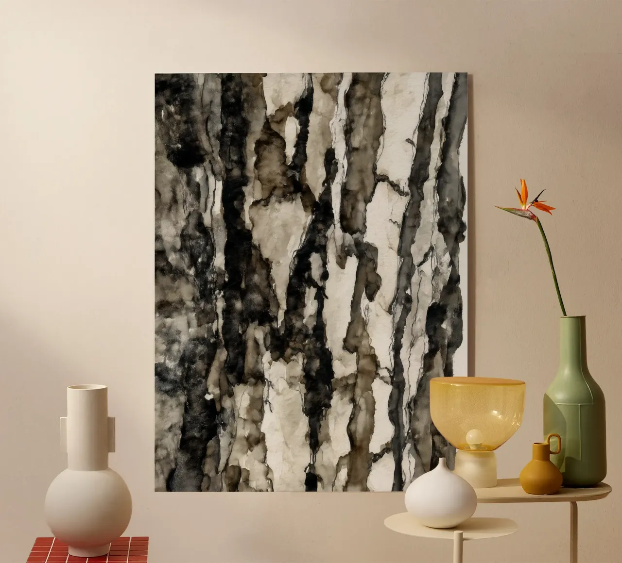 Bark & Pattern: Studies in Texture 5 Acryl-Glas von Luke Wilder Studio