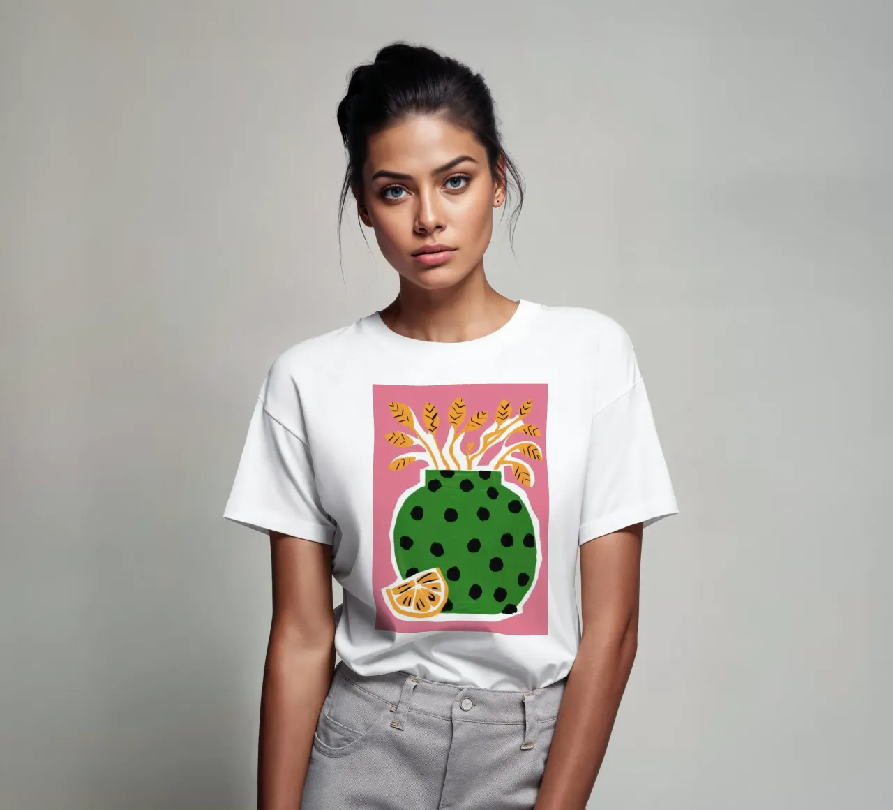 Vaso maculato Joy t-shirt da Irish Strokes