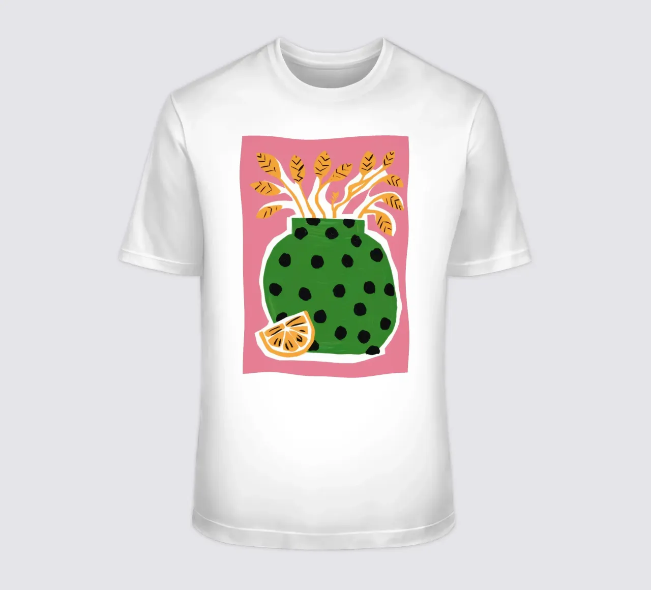 Vaso maculato Joy t-shirt da Irish Strokes