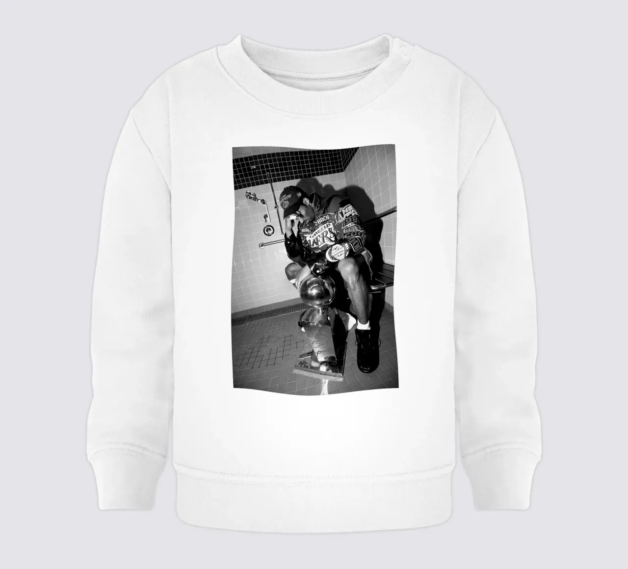 Momenti iconici di Kobe Bryant Bw felpa neonato da FAKE ARTWORK STORE