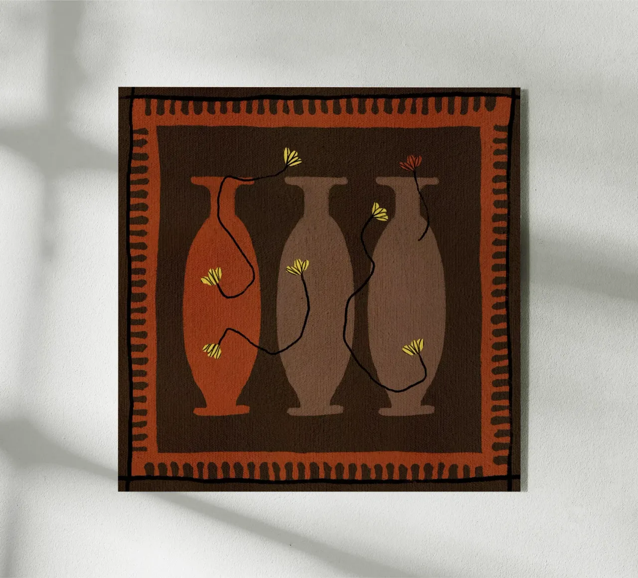 Out-of-Vase Blooms 5 plexiglass da Shatha Al Dafai