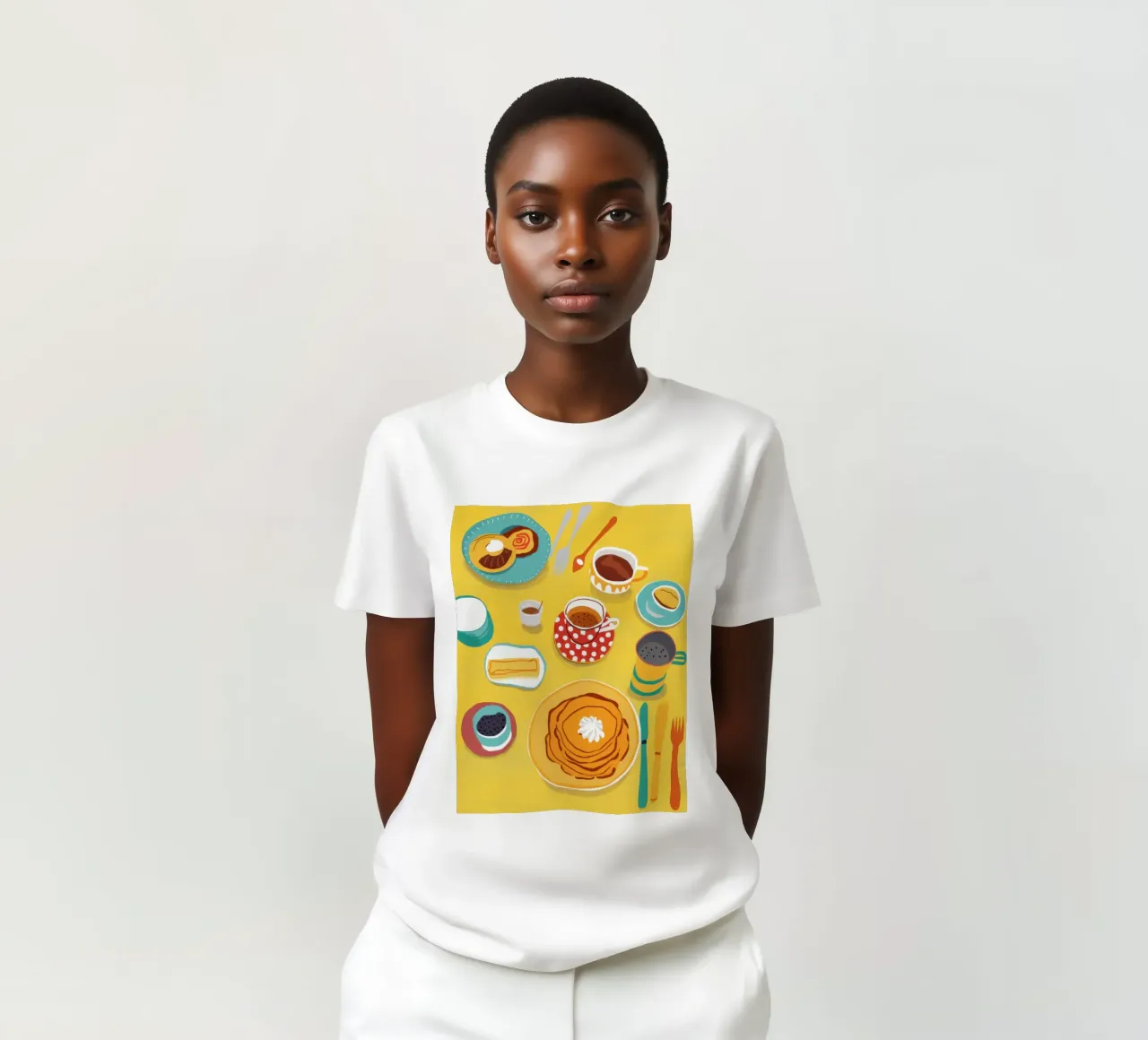 Diffusione del mattino d'oro t-shirt da Selene Shade