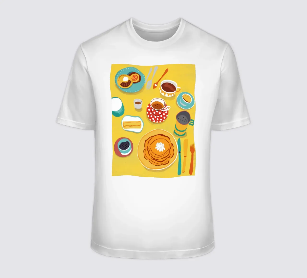 Diffusione del mattino d'oro t-shirt da Selene Shade