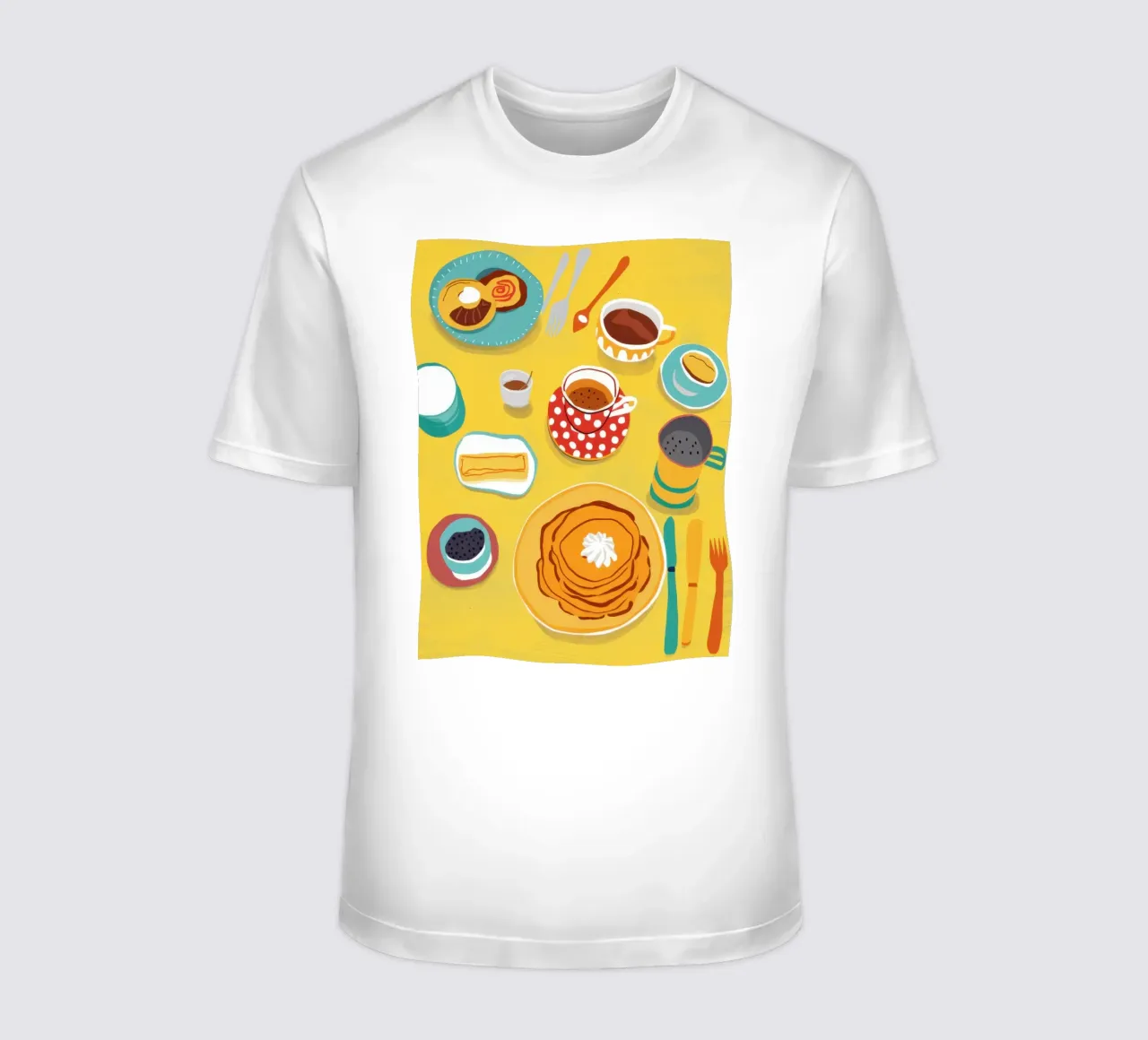 Diffusione del mattino d'oro t-shirt da Selene Shade