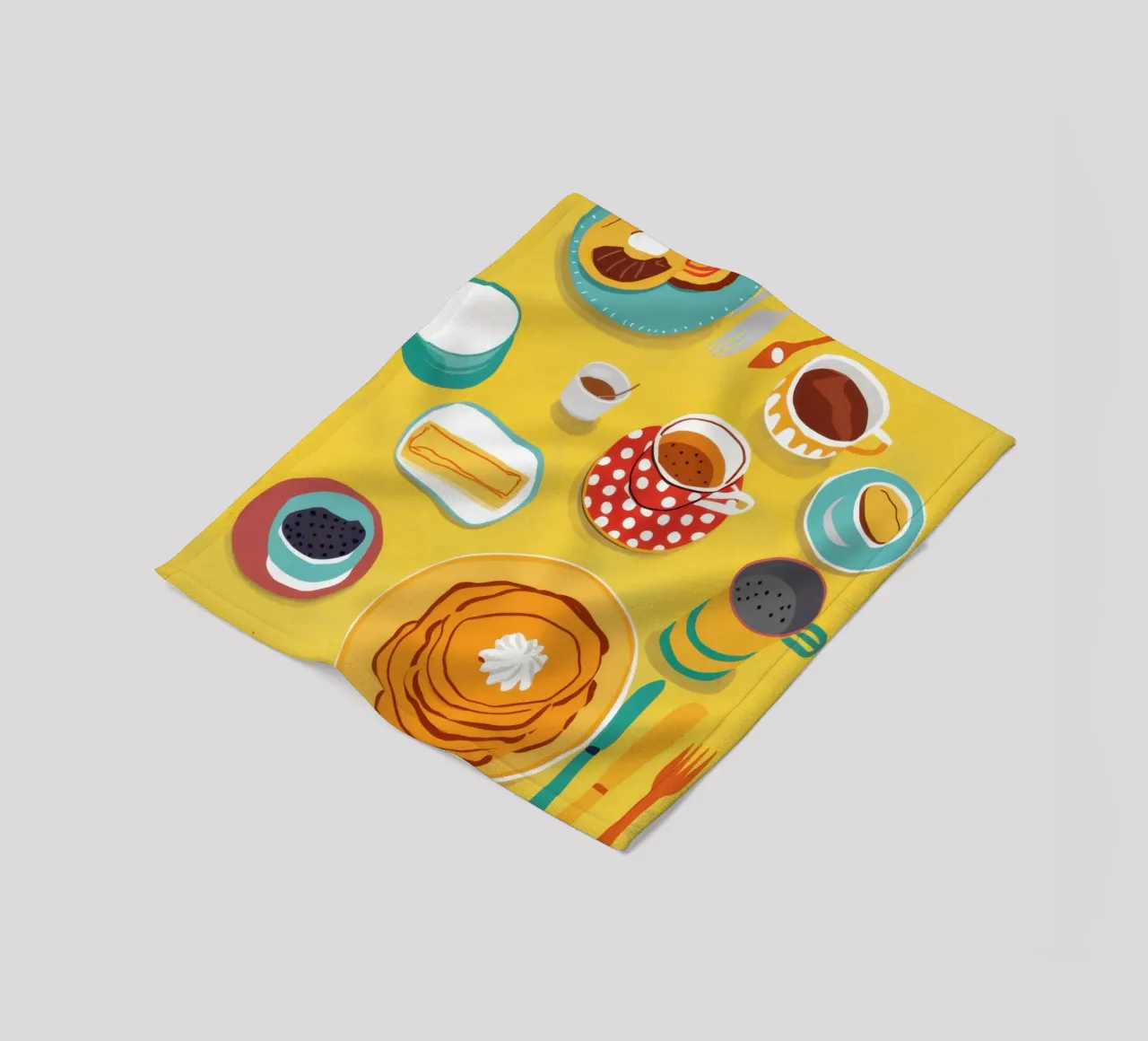 Diffusione del mattino d'oro coperta in pile da Selene Shade