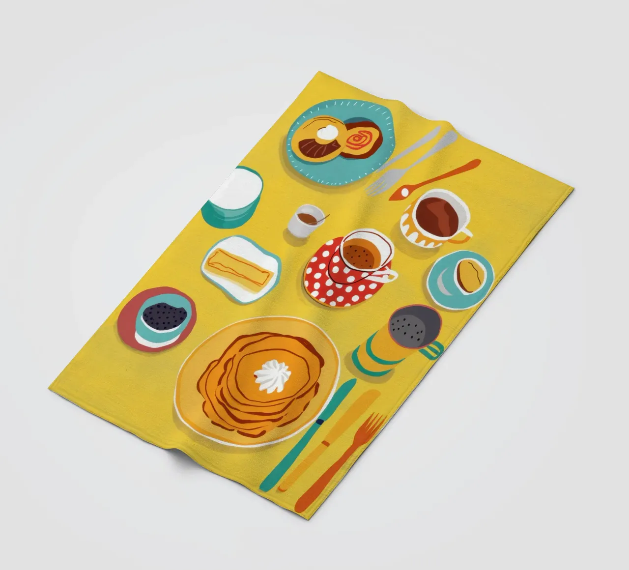 Diffusione del mattino d'oro coperta in pile da Selene Shade