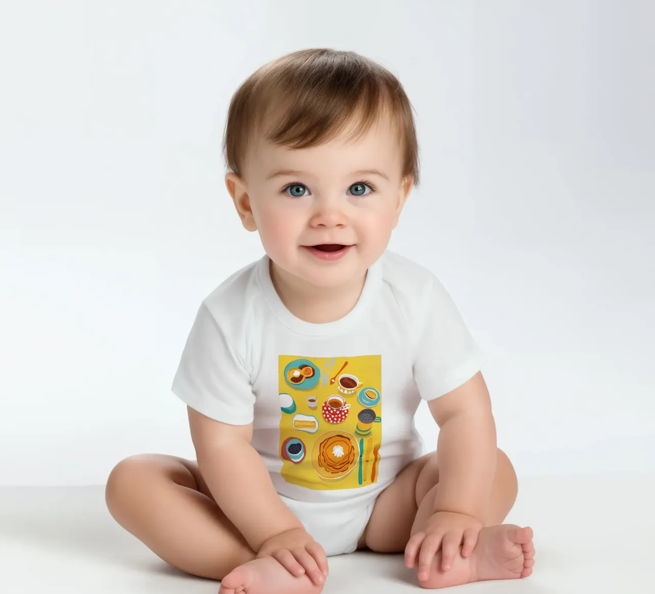 Diffusione del mattino d'oro body neonato maniche corte da Selene Shade