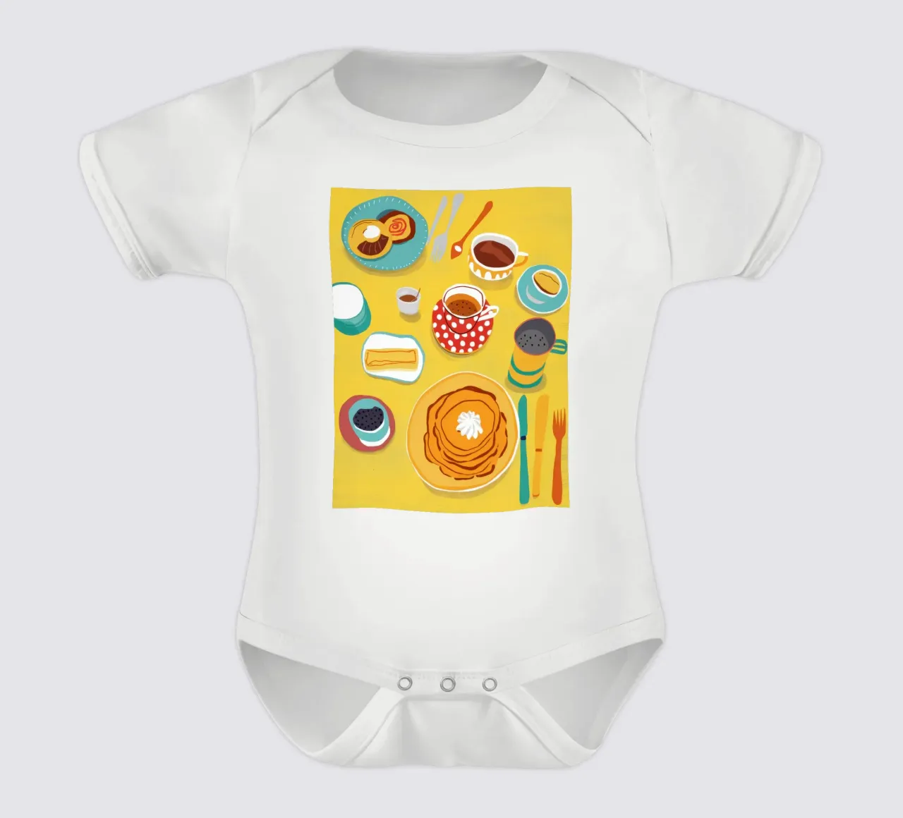 Diffusione del mattino d'oro body neonato maniche corte da Selene Shade