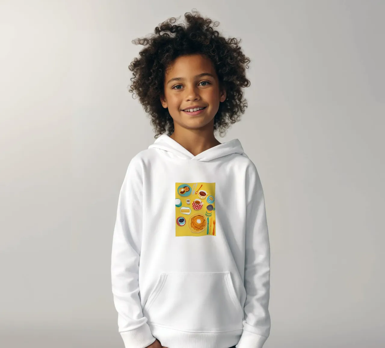 Diffusione del mattino d'oro felpa bambino con cappuccio da Selene Shade