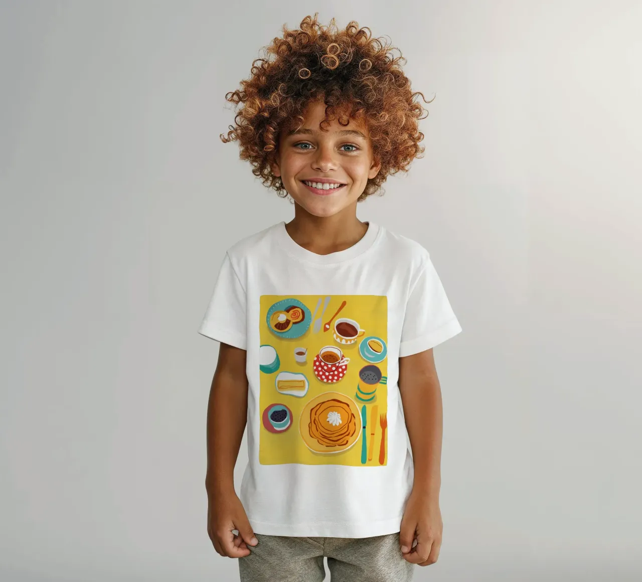 Diffusione del mattino d'oro t-shirt bambini da Selene Shade