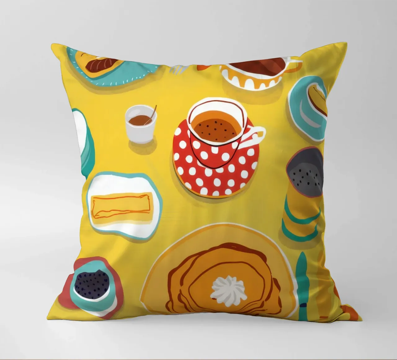 Diffusione del mattino d'oro cuscino da Selene Shade