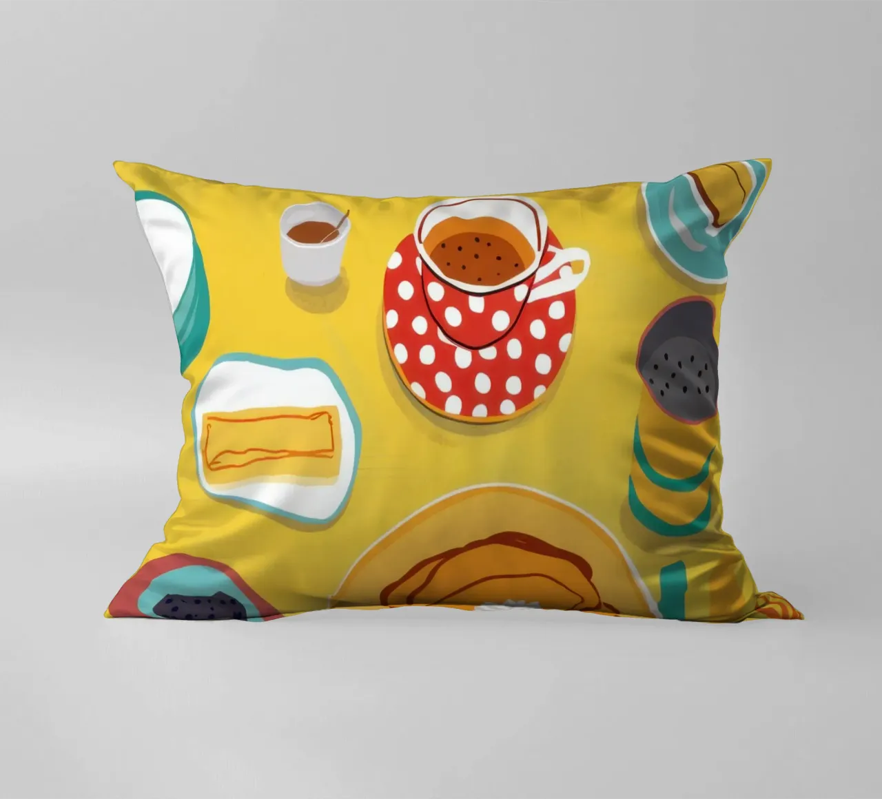 Diffusione del mattino d'oro cuscino da Selene Shade