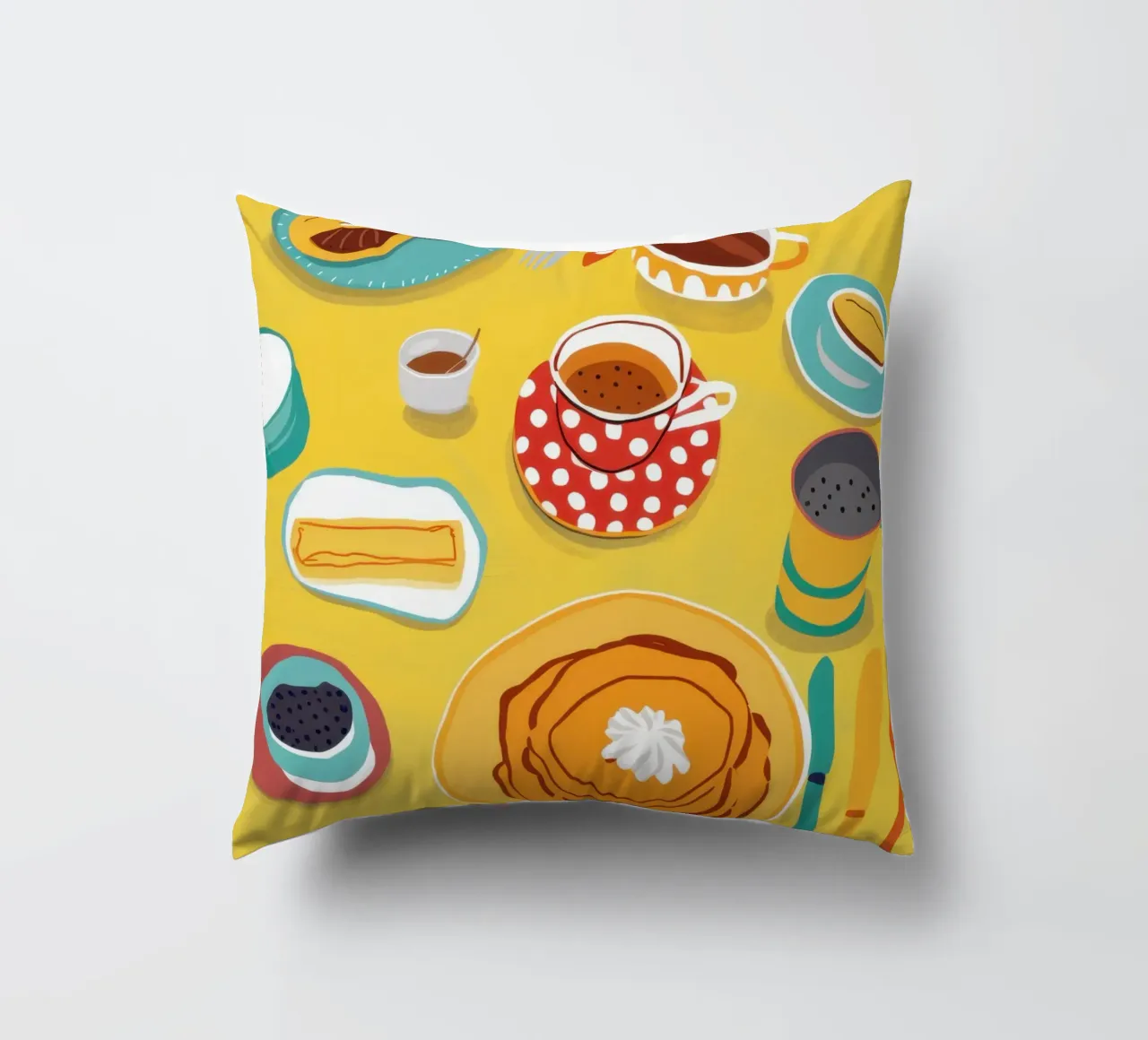 Diffusione del mattino d'oro cuscino da Selene Shade