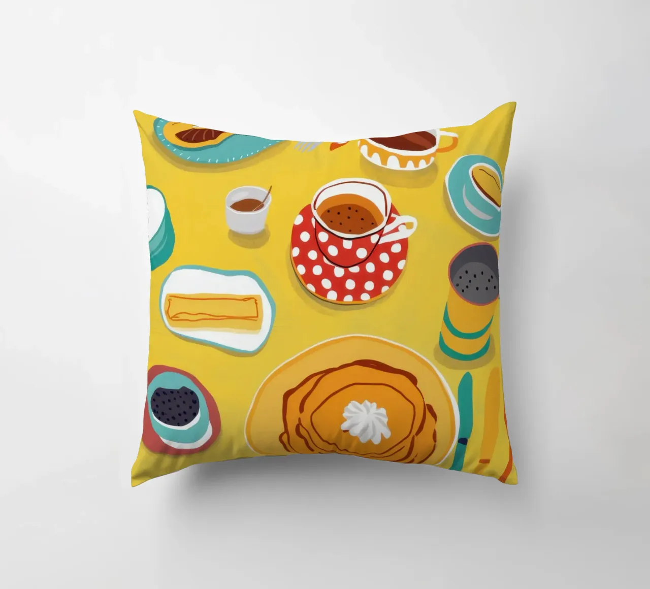 Diffusione del mattino d'oro cuscino da Selene Shade