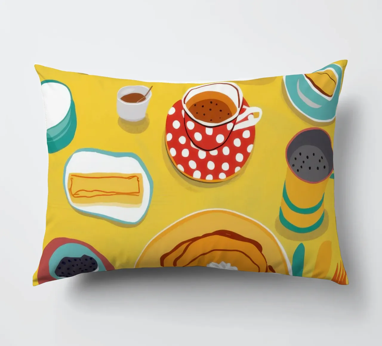 Diffusione del mattino d'oro cuscino da Selene Shade