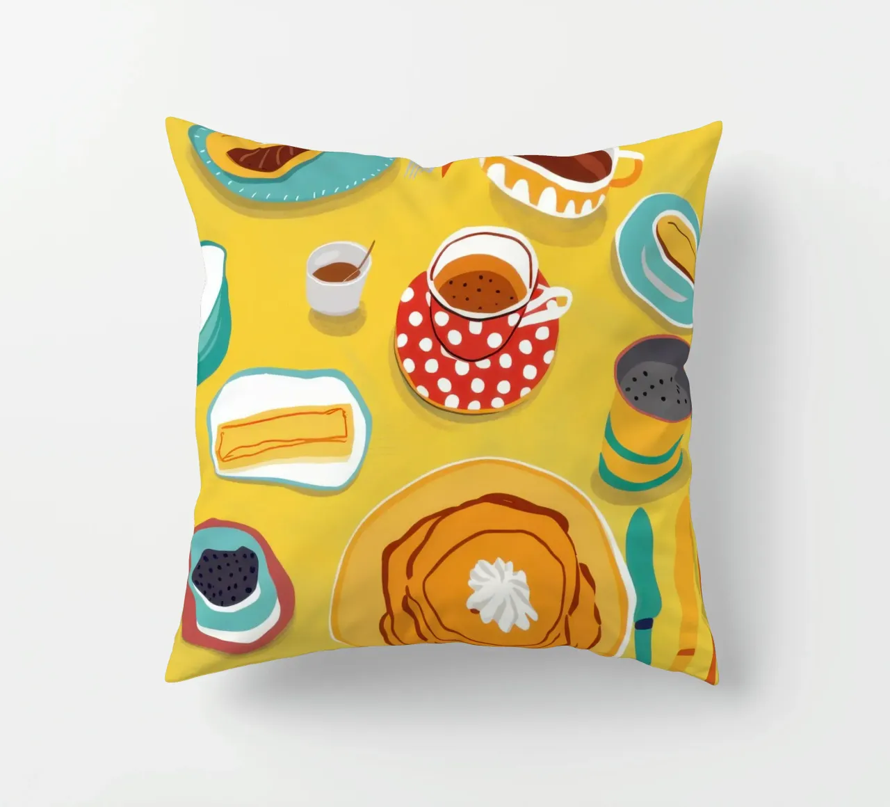 Diffusione del mattino d'oro cuscino da Selene Shade