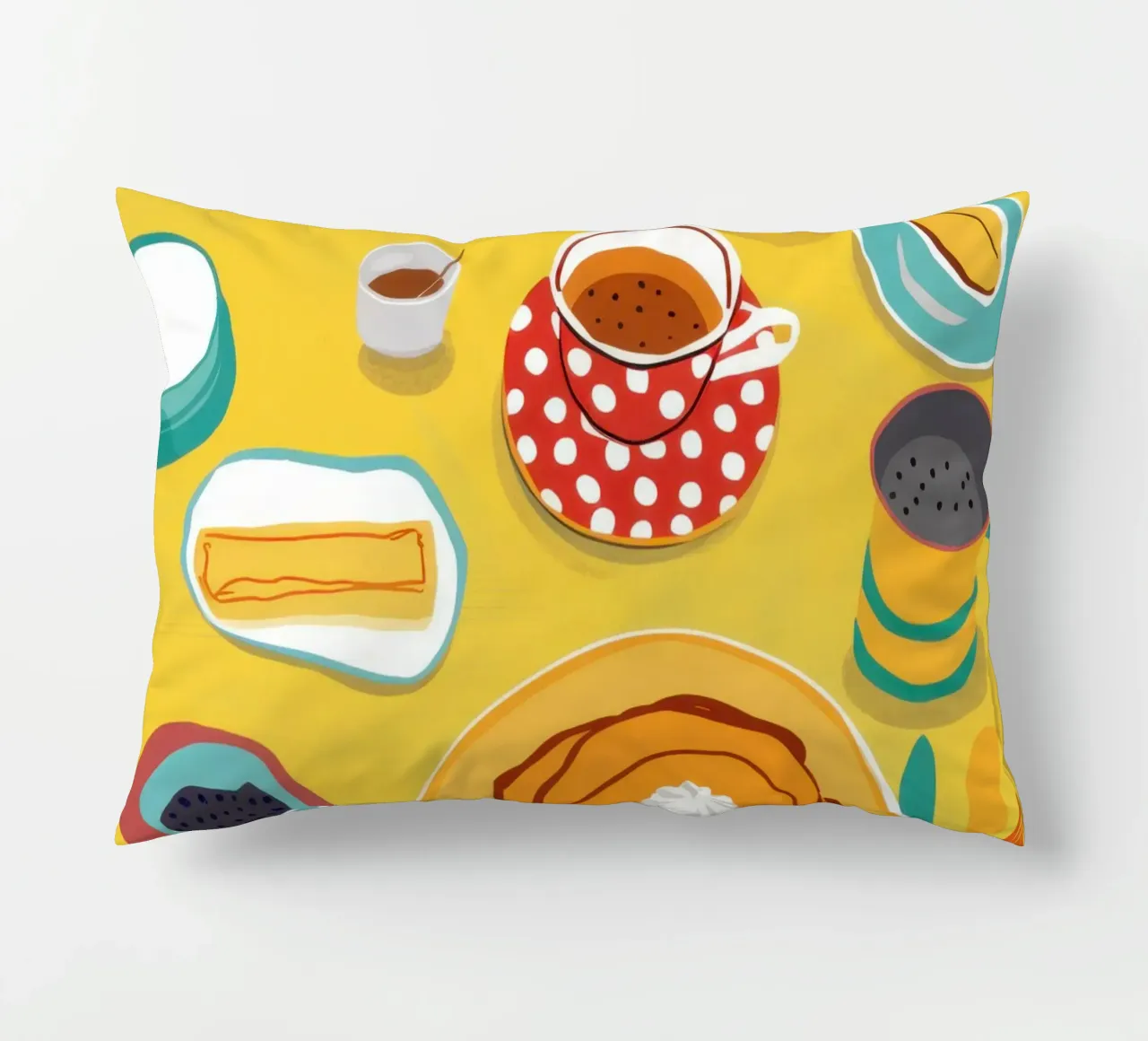 Diffusione del mattino d'oro cuscino da Selene Shade