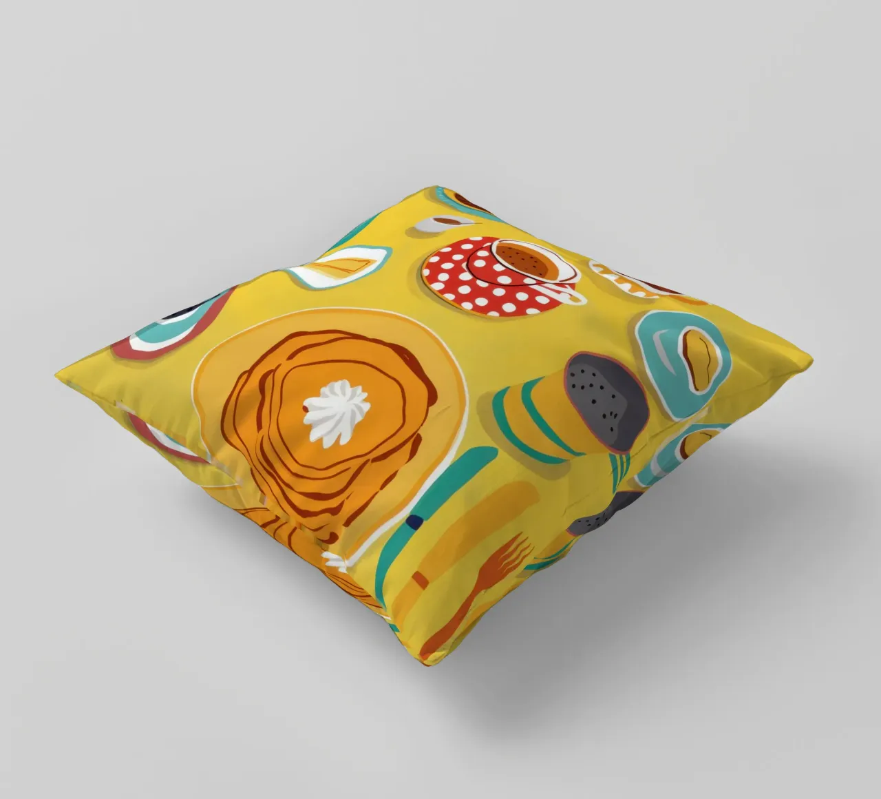 Diffusione del mattino d'oro cuscino da Selene Shade