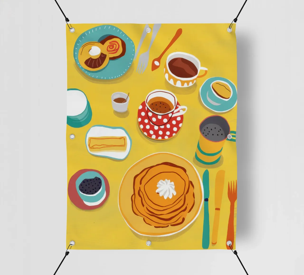 Diffusione del mattino d'oro telo in pvc da Selene Shade