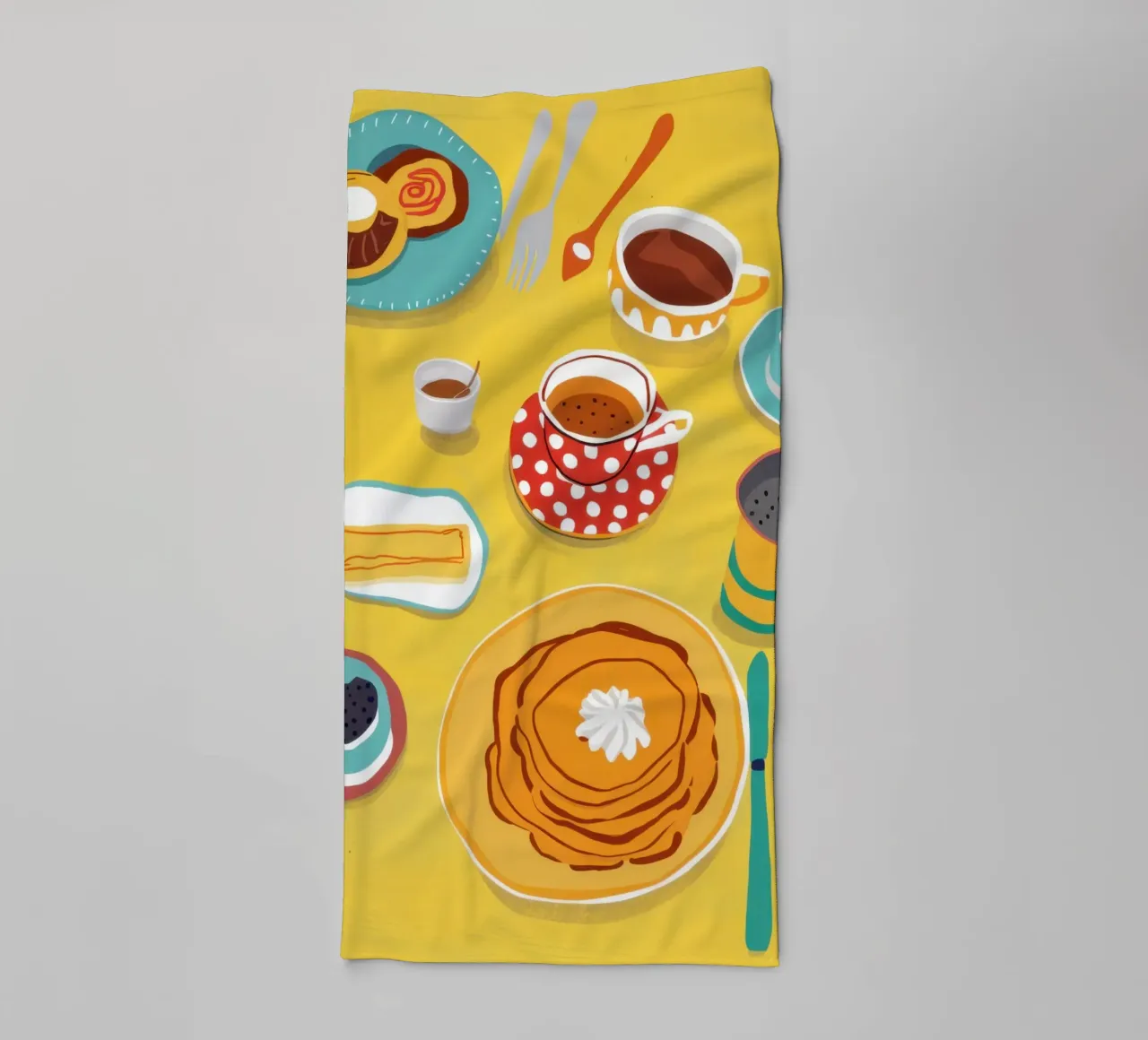 Diffusione del mattino d'oro asciugamano da bagno da Selene Shade