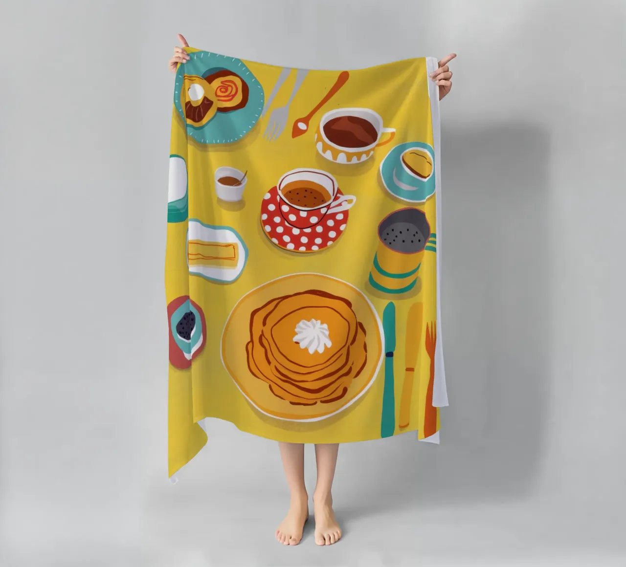 Diffusione del mattino d'oro telo mare da Selene Shade