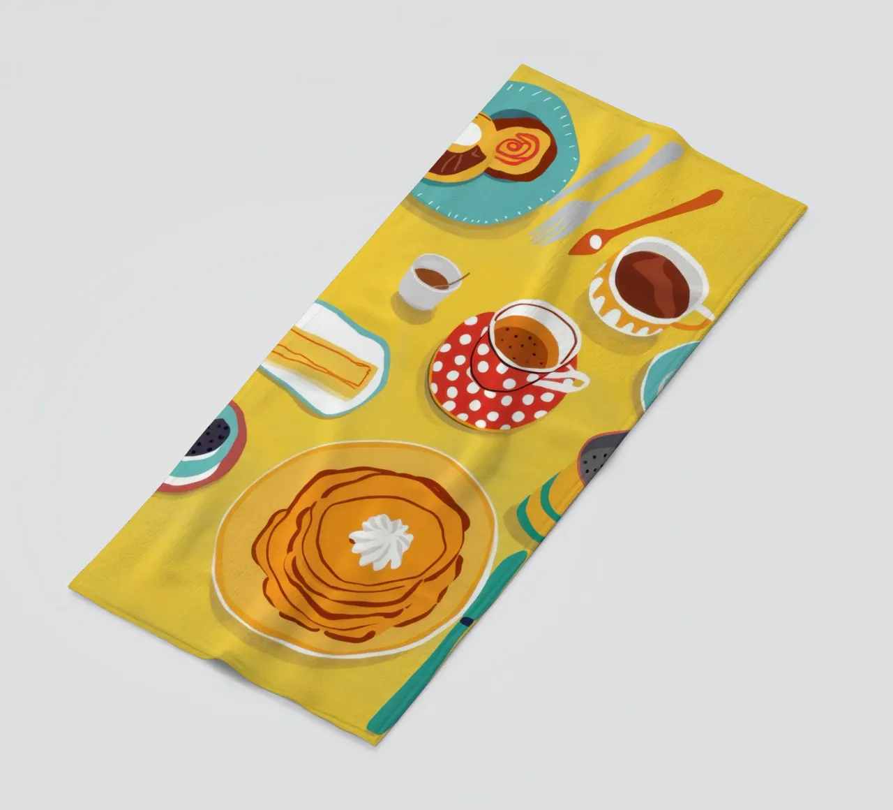 Diffusione del mattino d'oro telo mare da Selene Shade