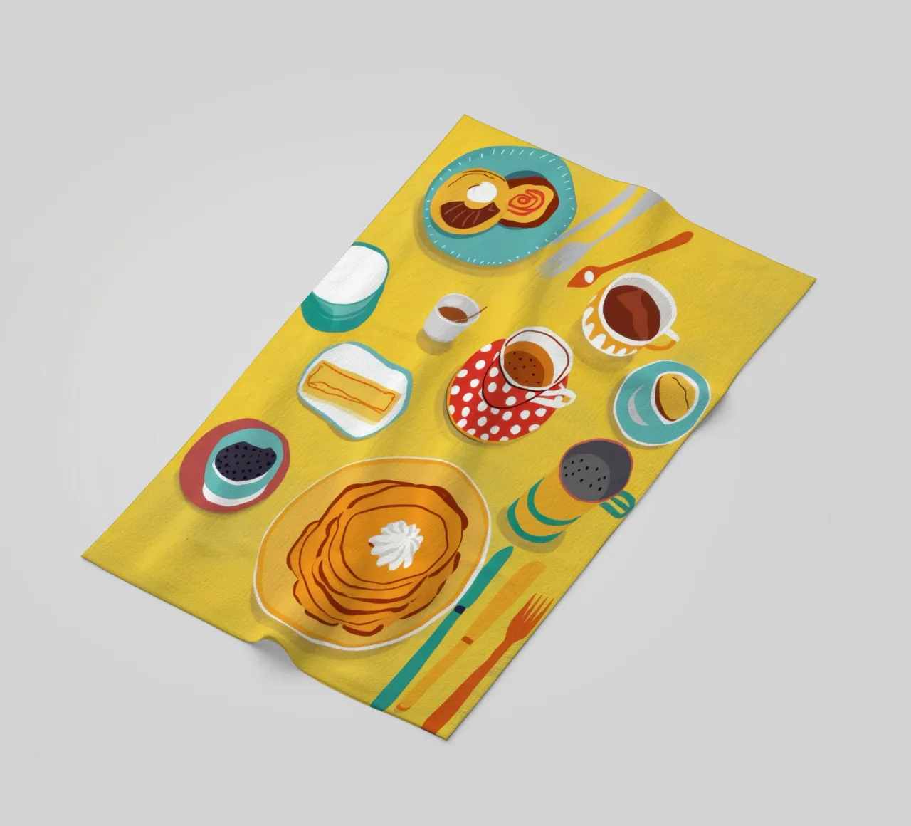 Diffusione del mattino d'oro telo mare da Selene Shade