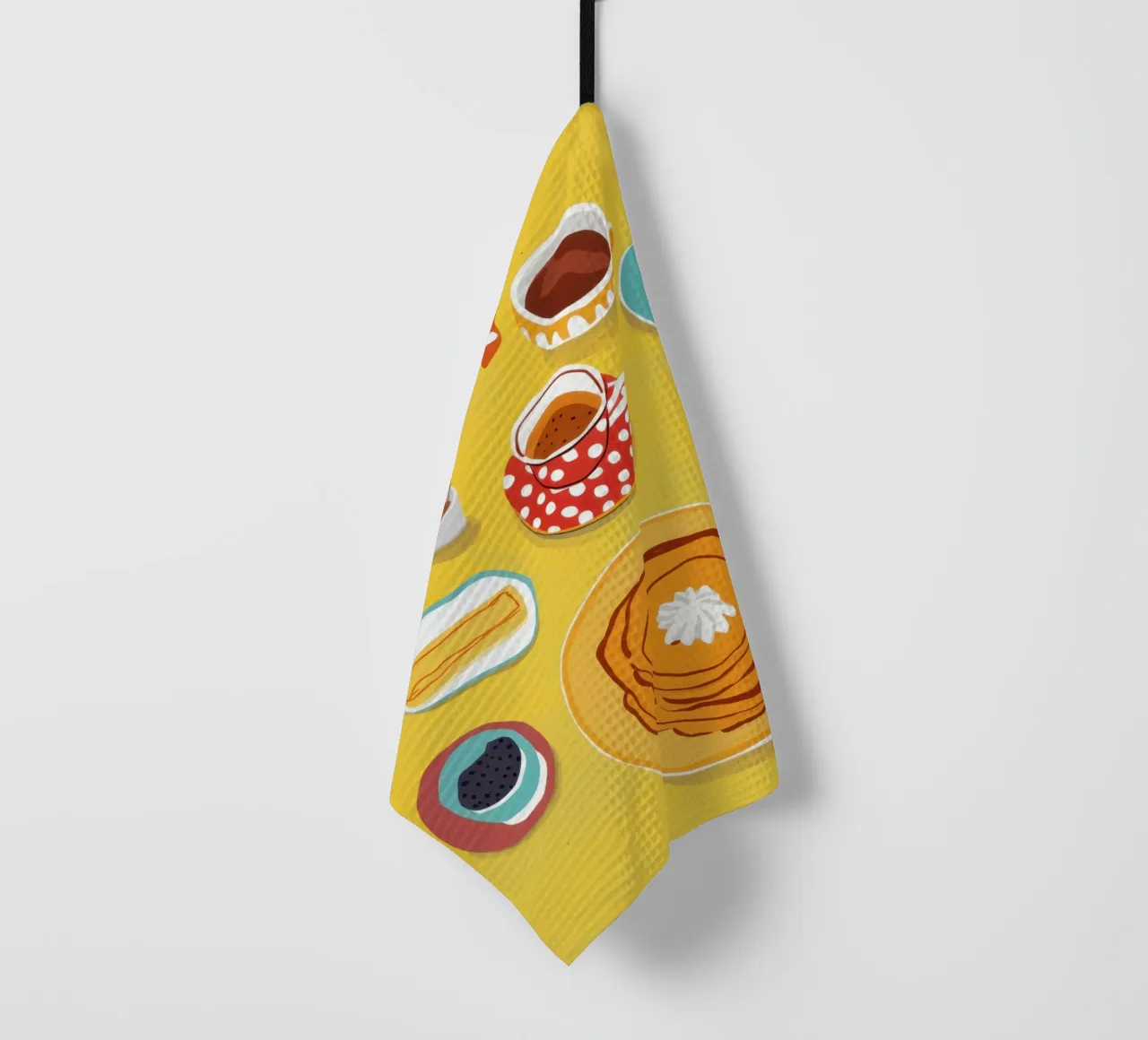 Diffusione del mattino d'oro canovaccio da cucina da Selene Shade