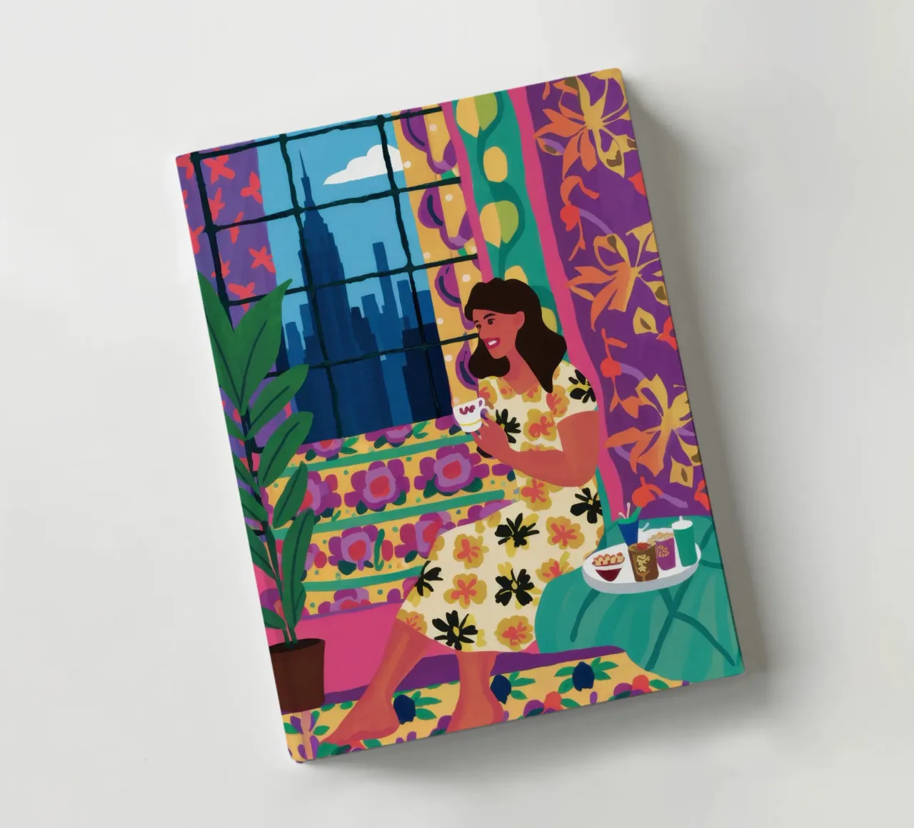 Window Gazing Reverie notebook by Gaia Viesta
