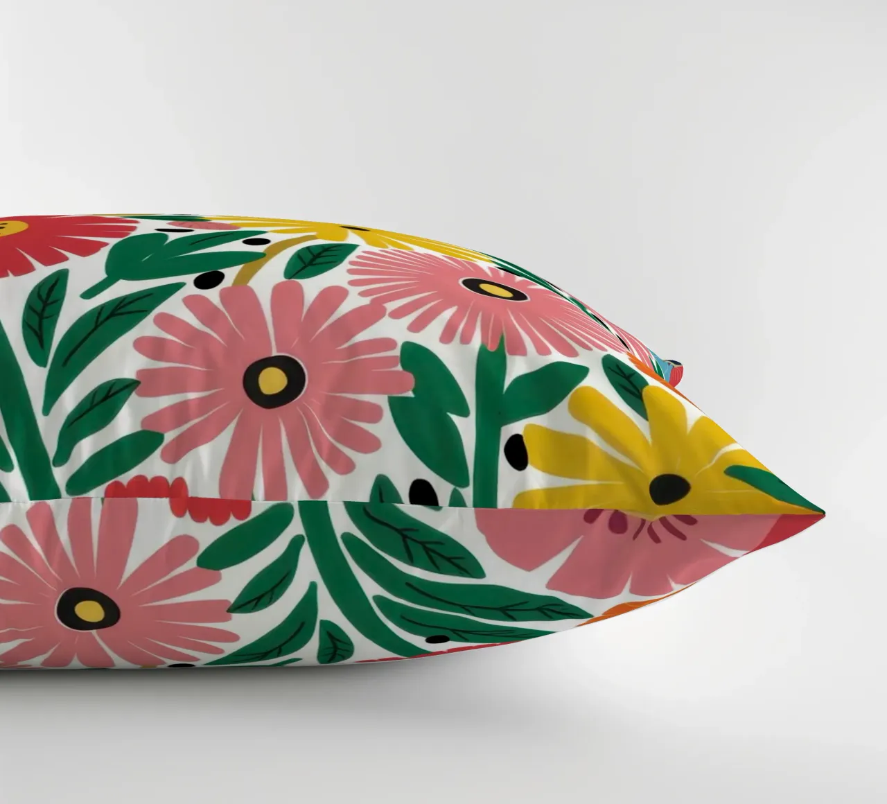 Sfilata di petali retrò cuscino da Trace Brush