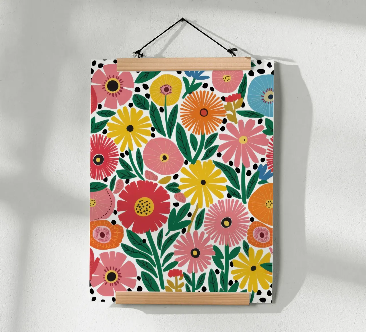 Sfilata di petali retrò carta hahnemühle da Trace Brush