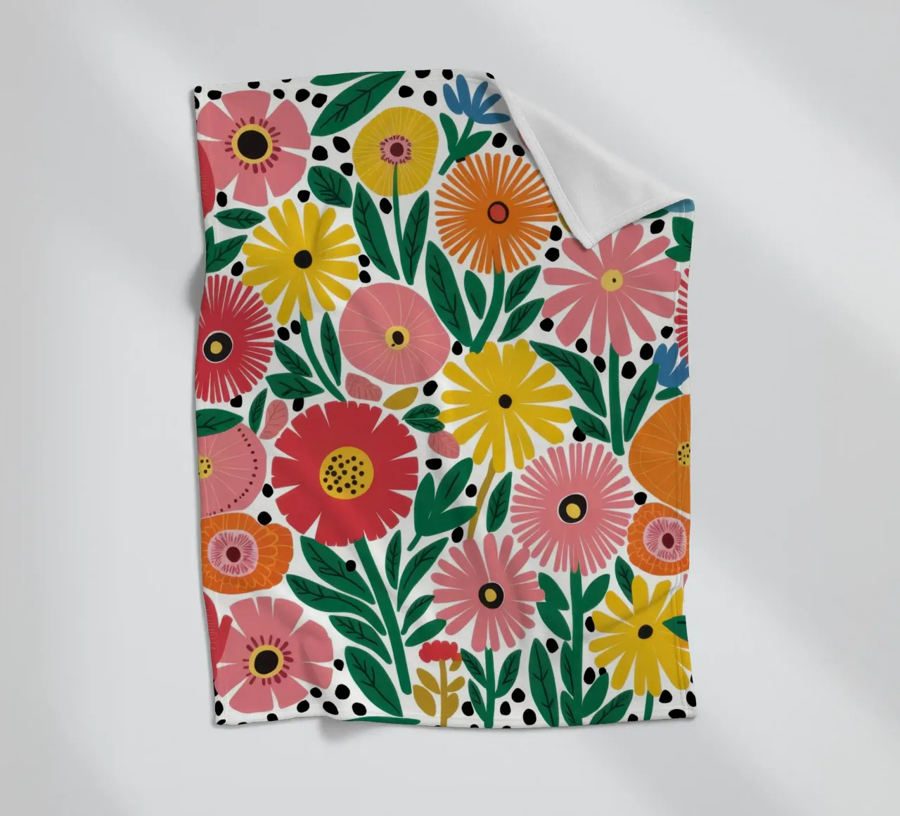 Sfilata di petali retrò coperta in pile da Trace Brush