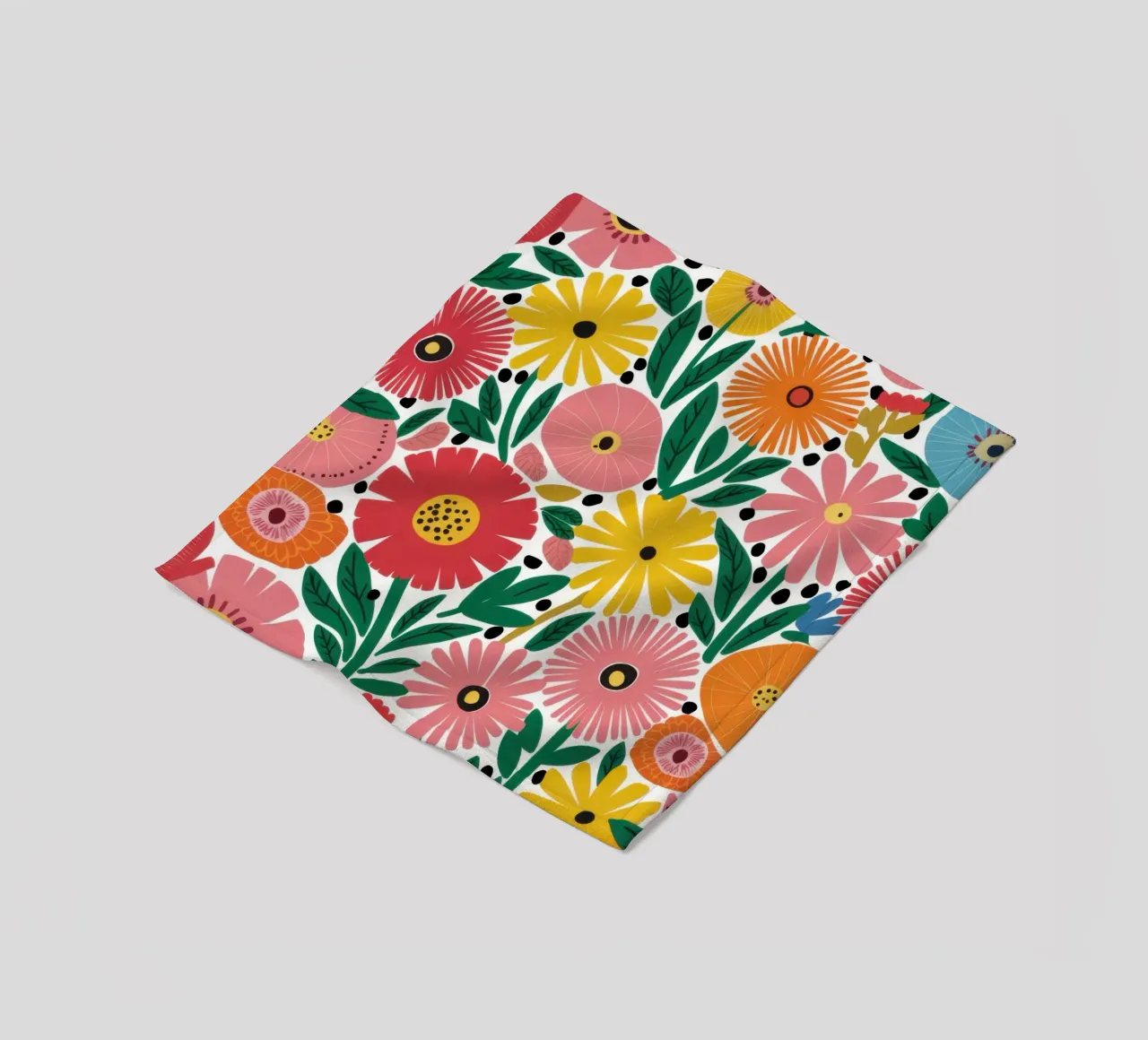 Sfilata di petali retrò coperta in pile da Trace Brush